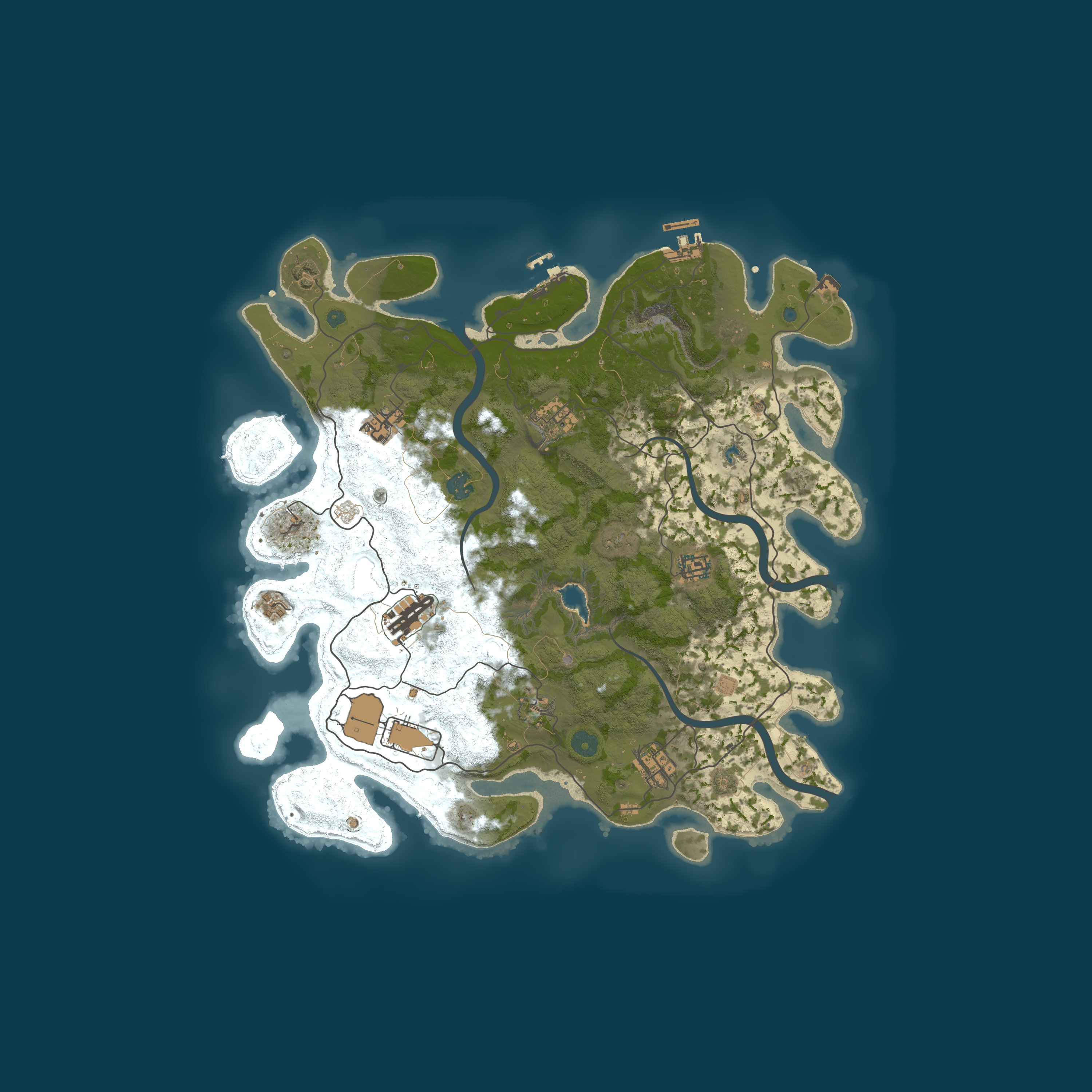 Карта сервера