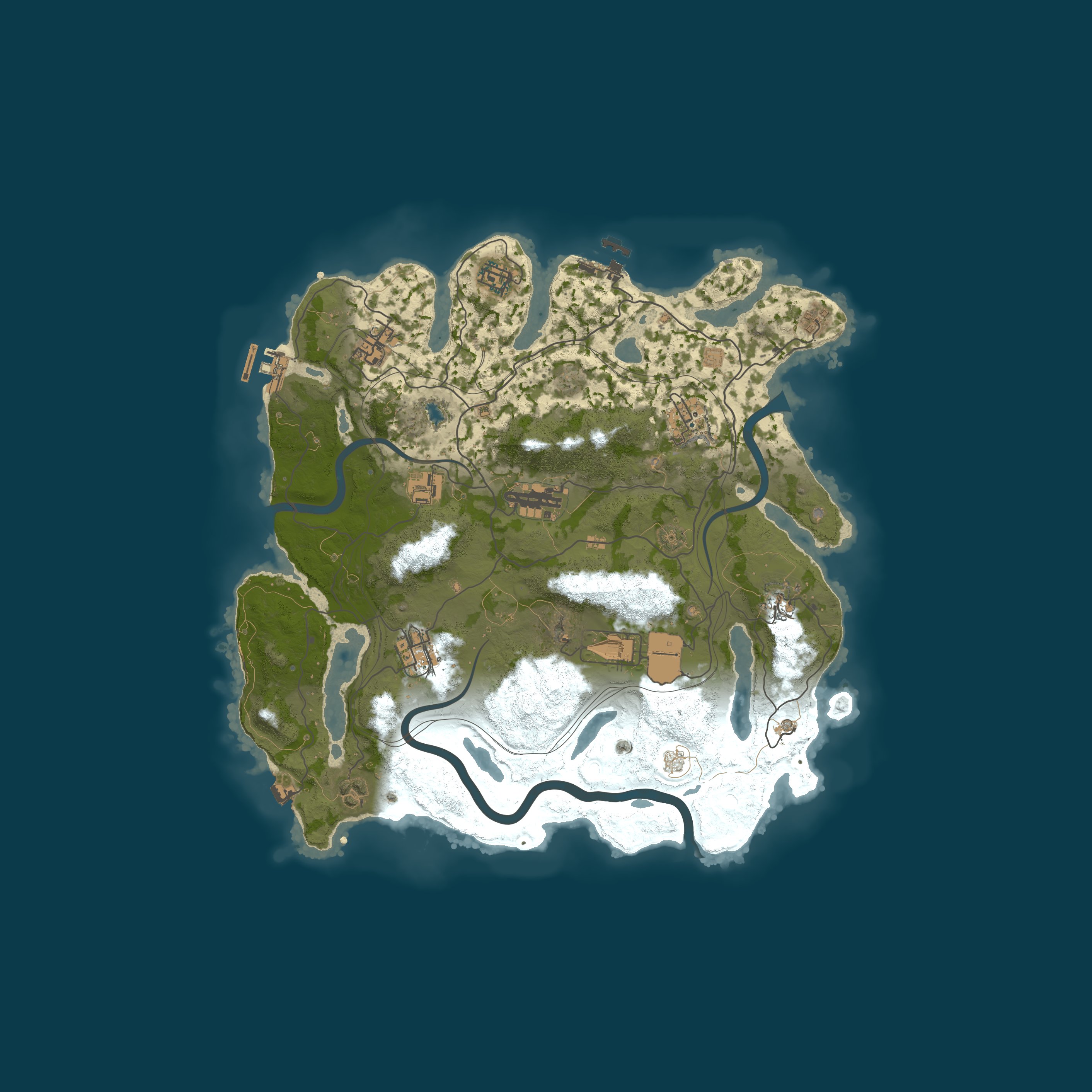 Rust map 3650/1337