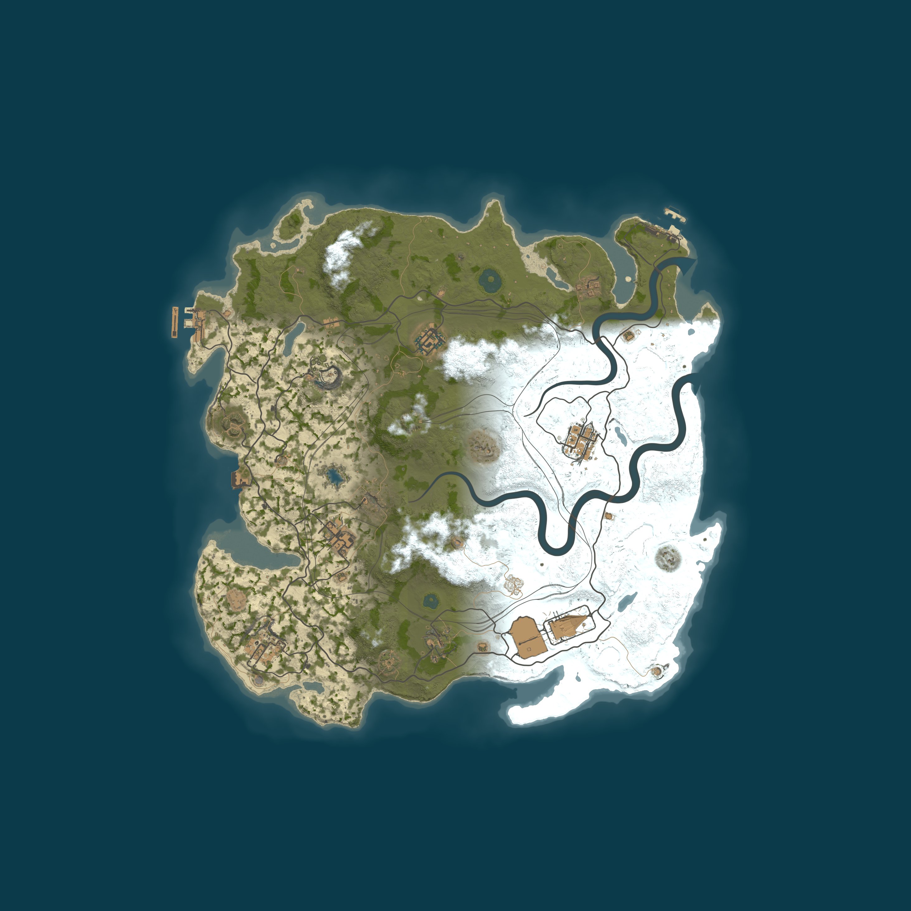 Map for MIRAGE RUST | TUESDAY 2x | Wipe 26.05