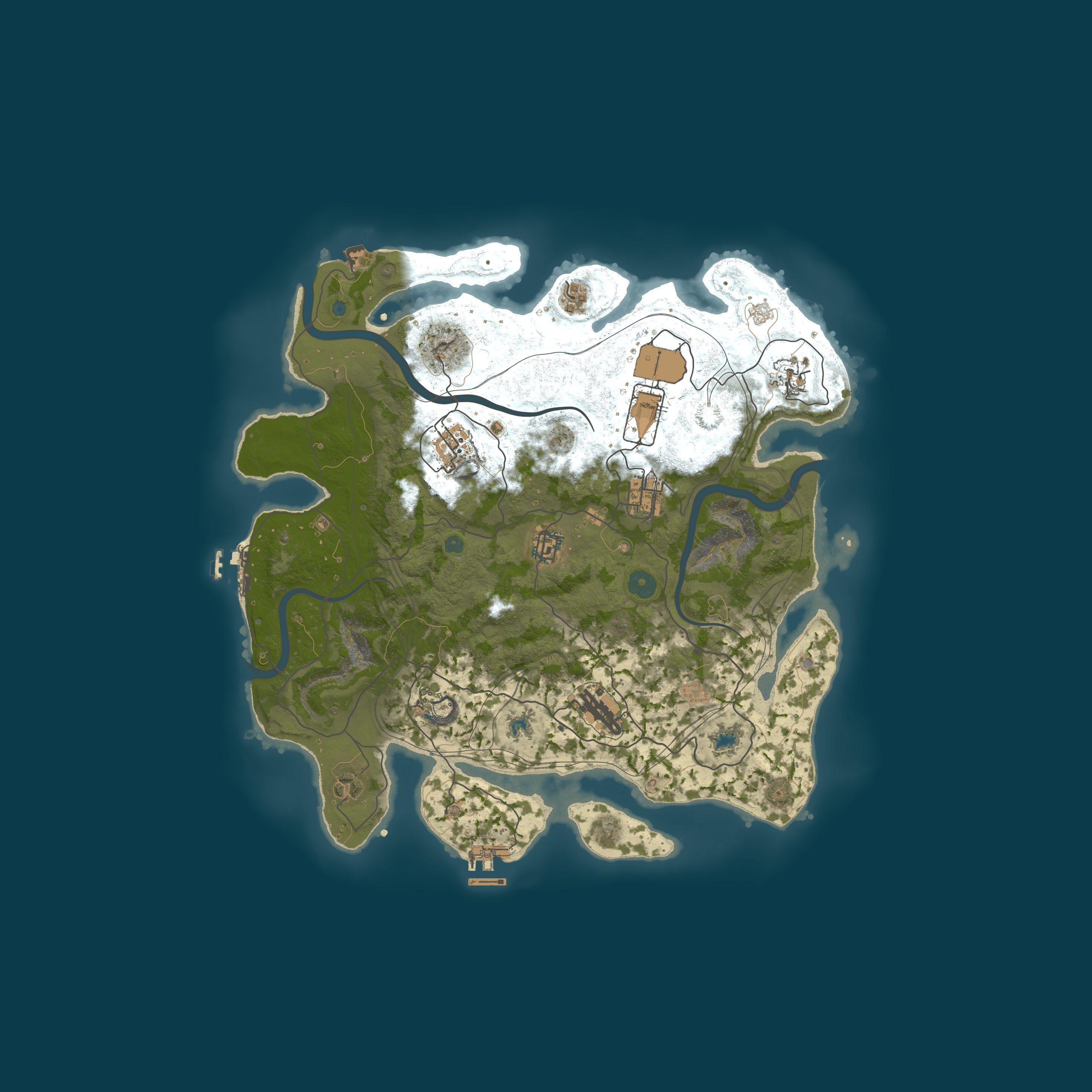 Rust map 3800/1337