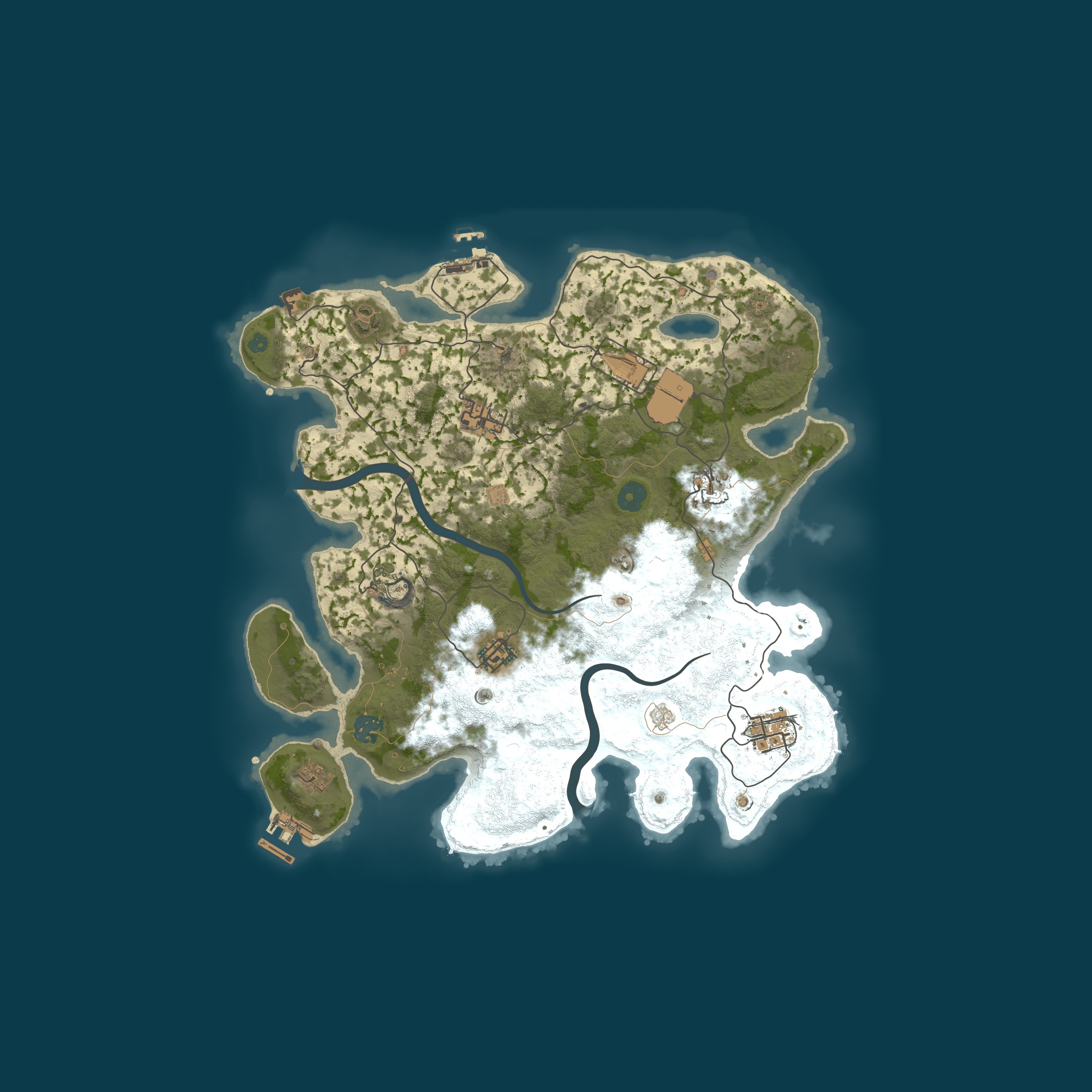 Map for SYNDICATE #3 CLANS [X5|TP|KIT|NOLIMIT] WIPE 19.05
