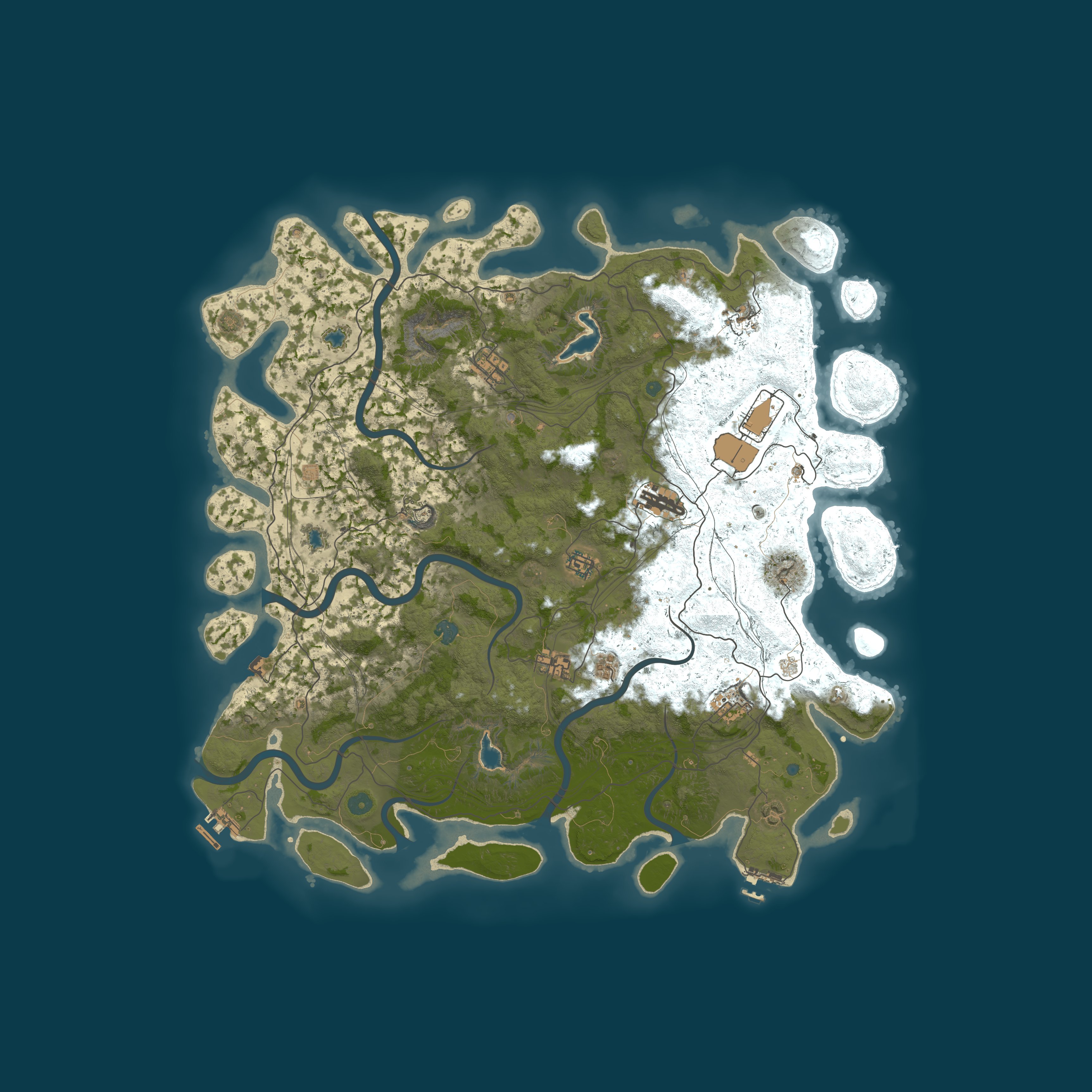 Map for Pandemic PvE  - No Raid, No Kill - Starter Kit