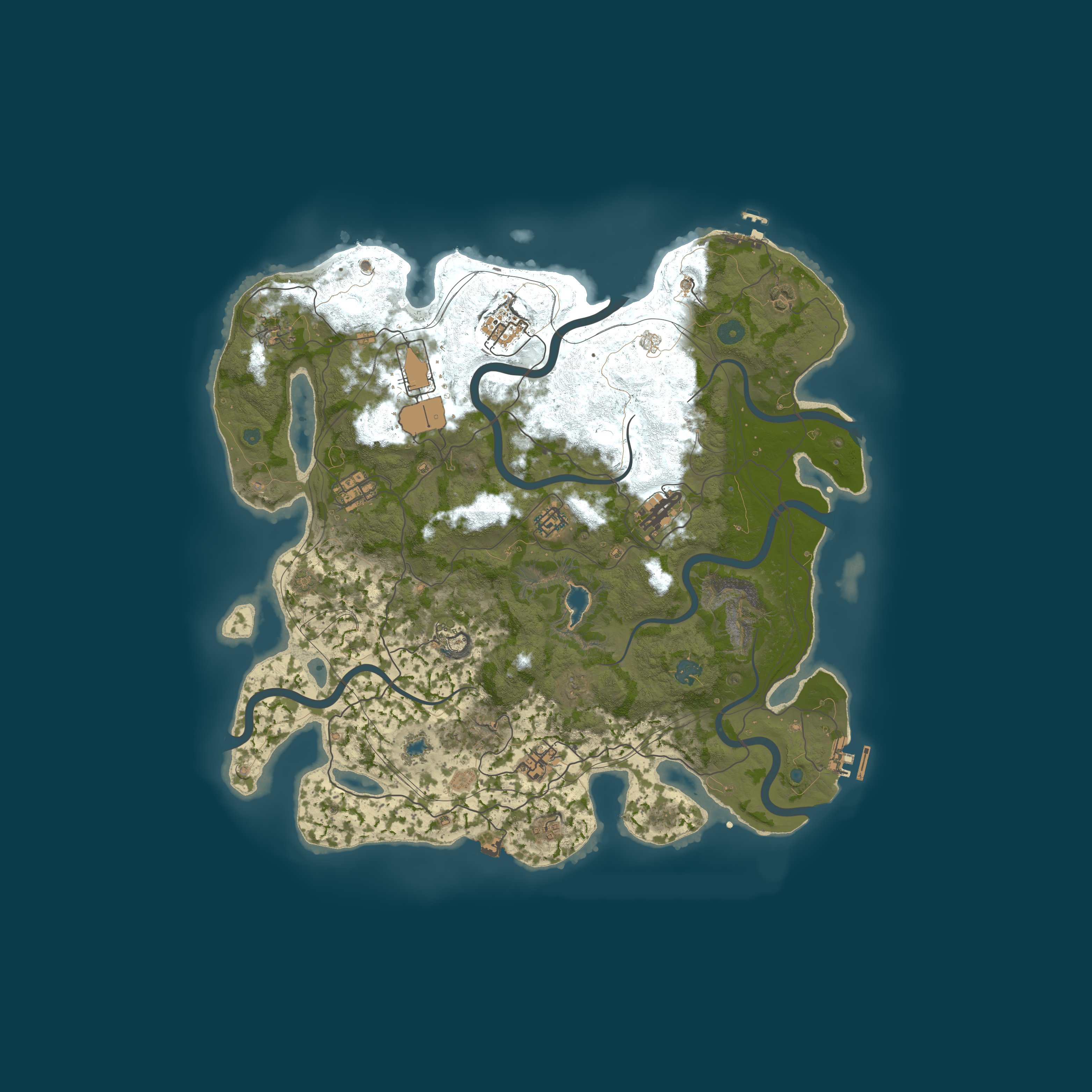 Map for Kaer Morhen | Solo only | Monthly | Low Upkeep