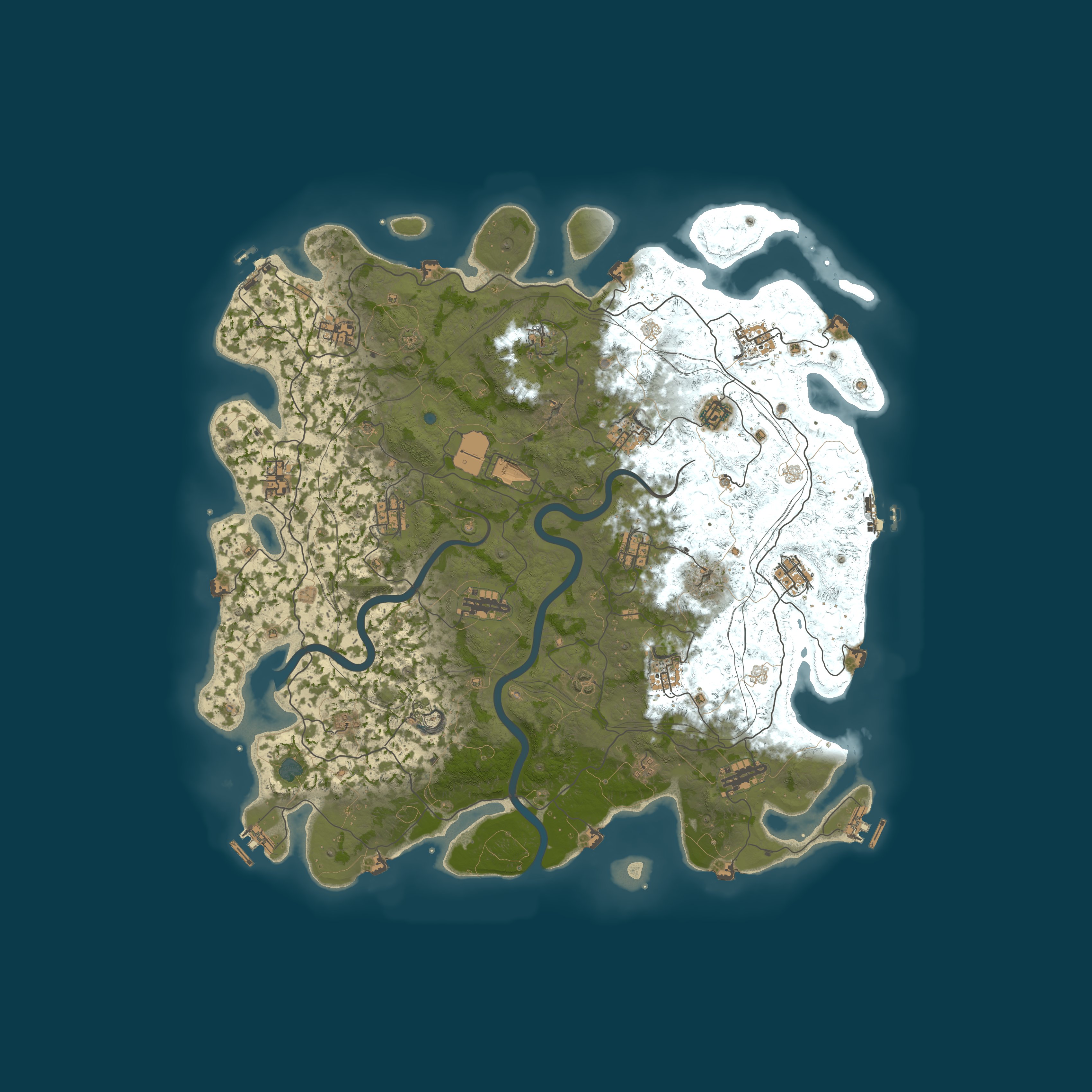 Map for Bestrust Solo/Duo/Trio/Quad/Max5 2x #3 | JUST FULLWIPED 29.05 0