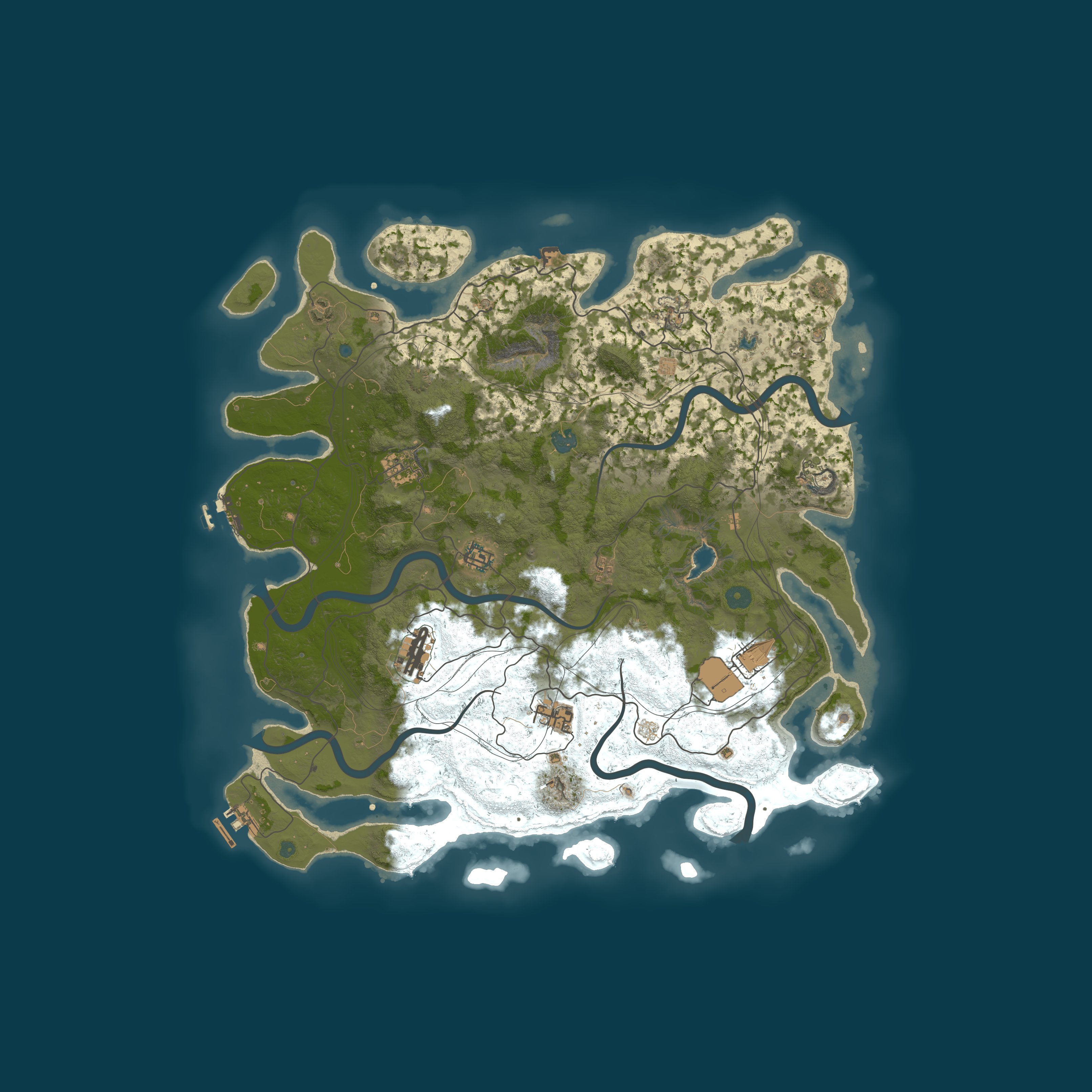 Map for 999 RUST ДЛЯ НОВИЧКОВ