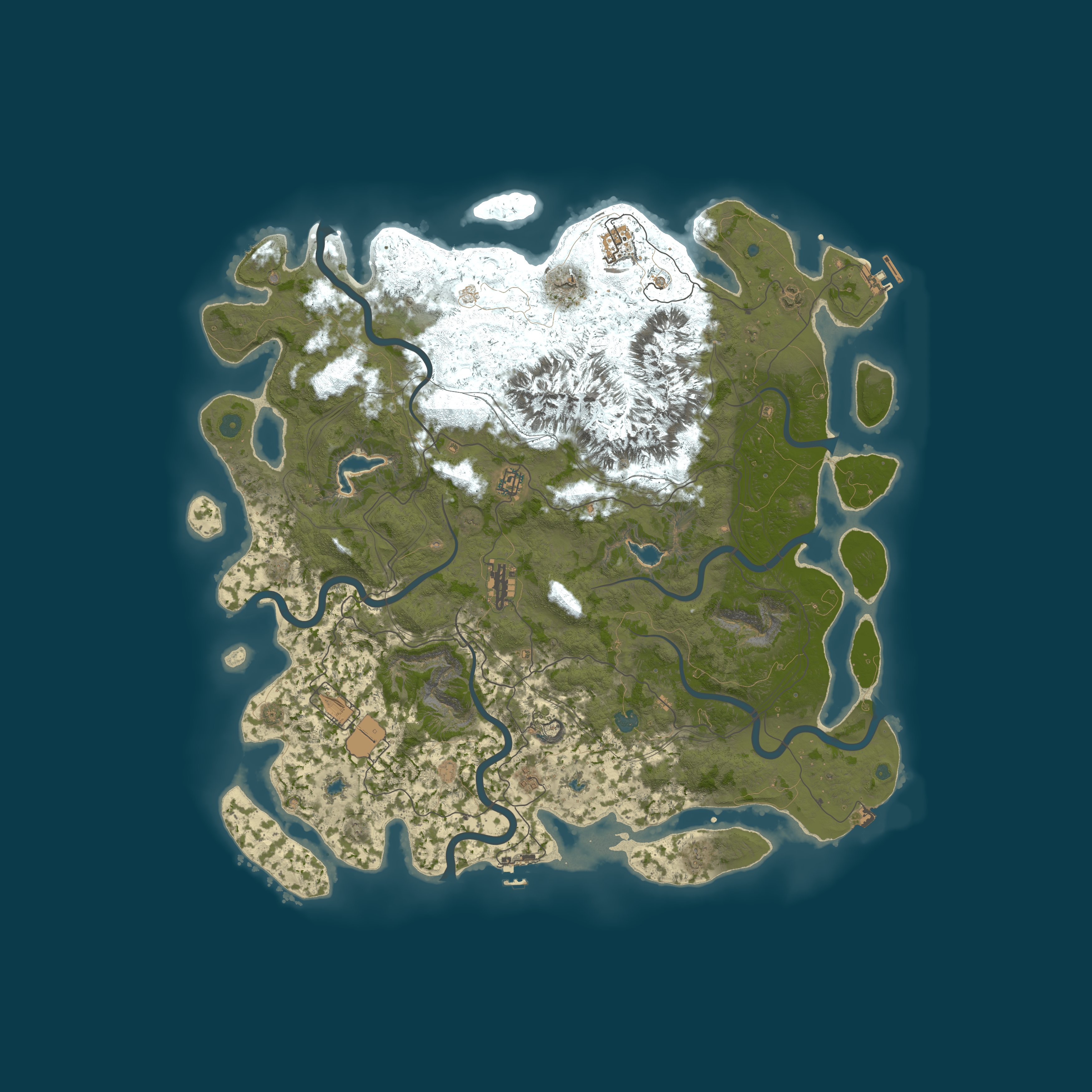 Map for 초보/농사/힐링 [ 놀자컴퍼니서버 ] PVE/24H/X3