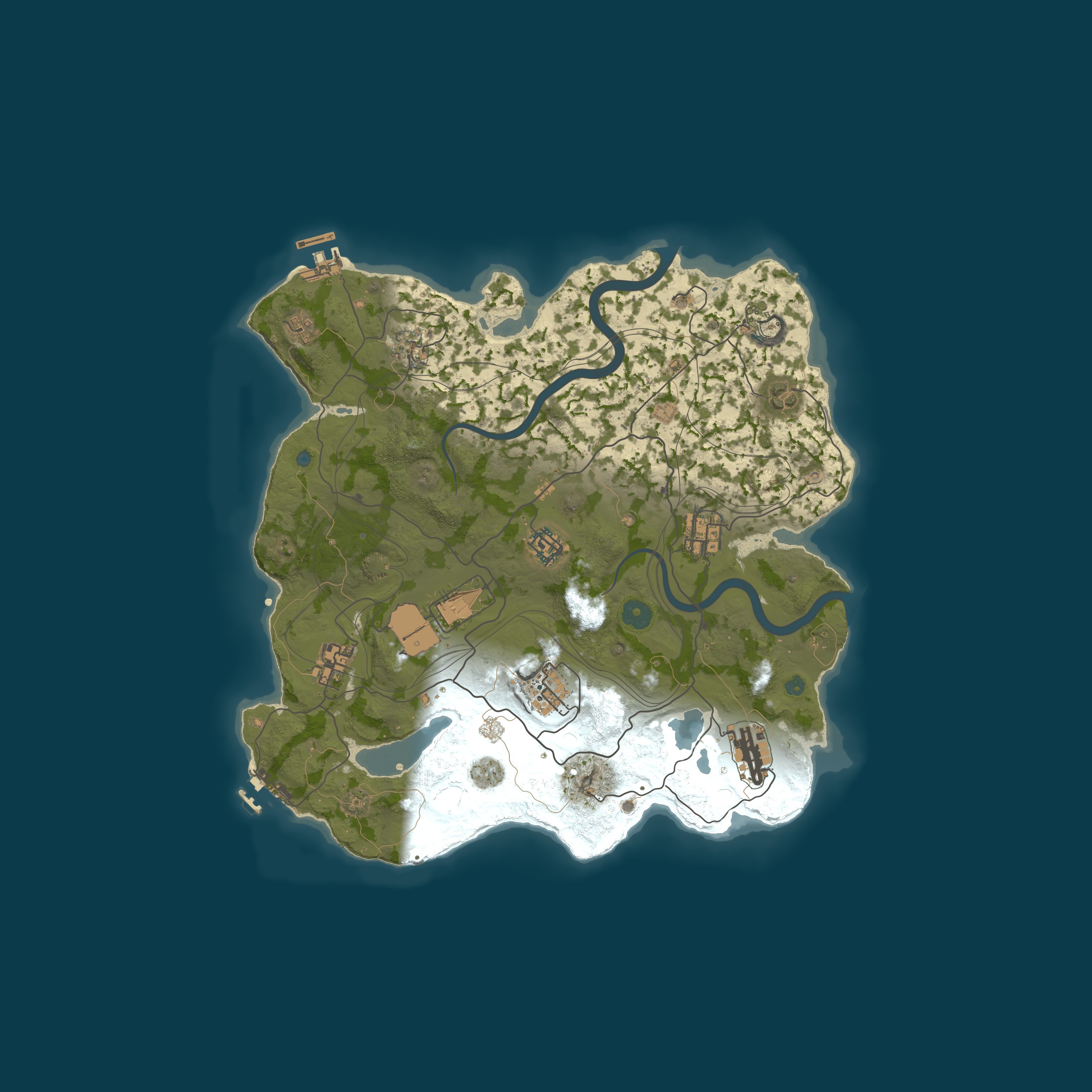 Rust map 3500/1337