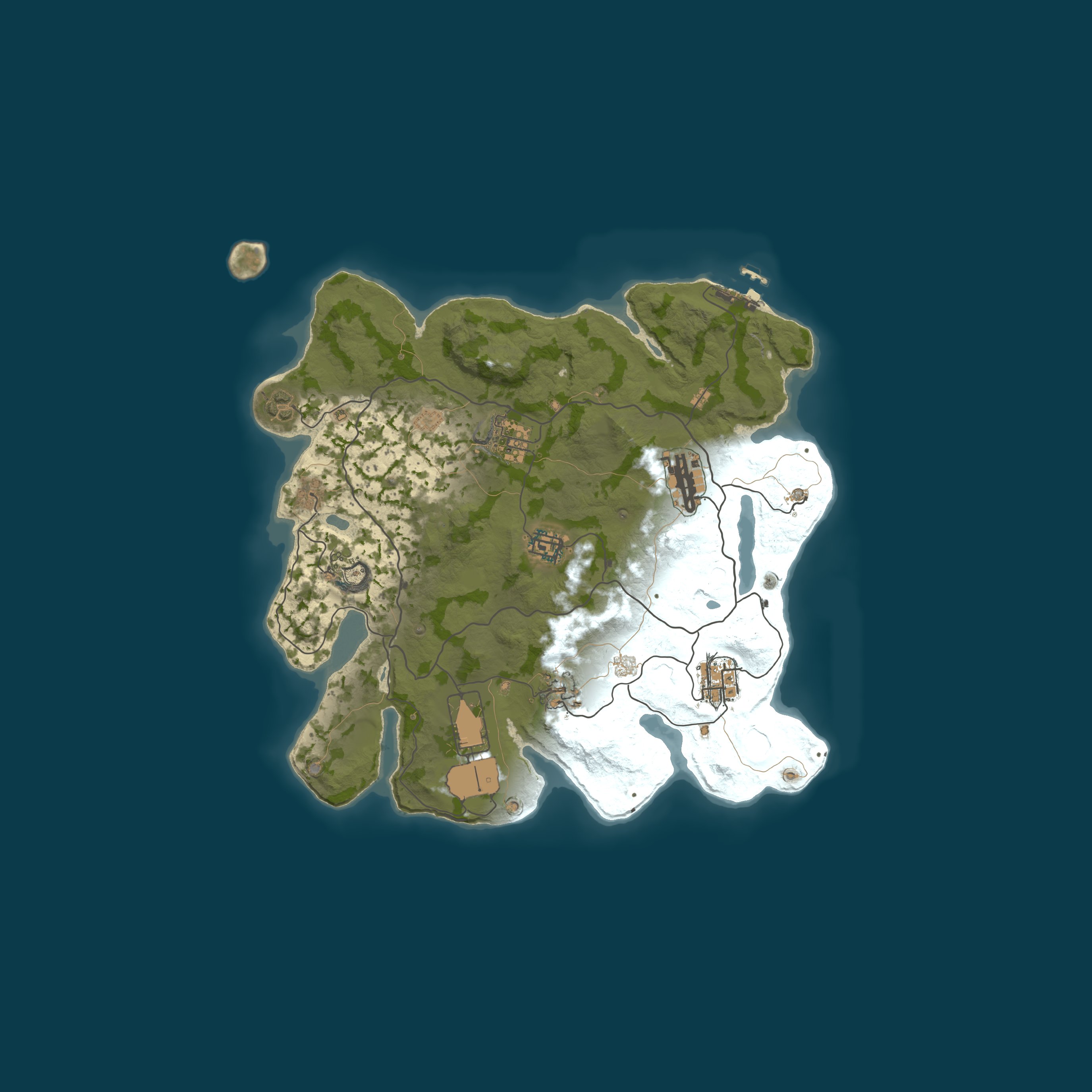 Карта сервера