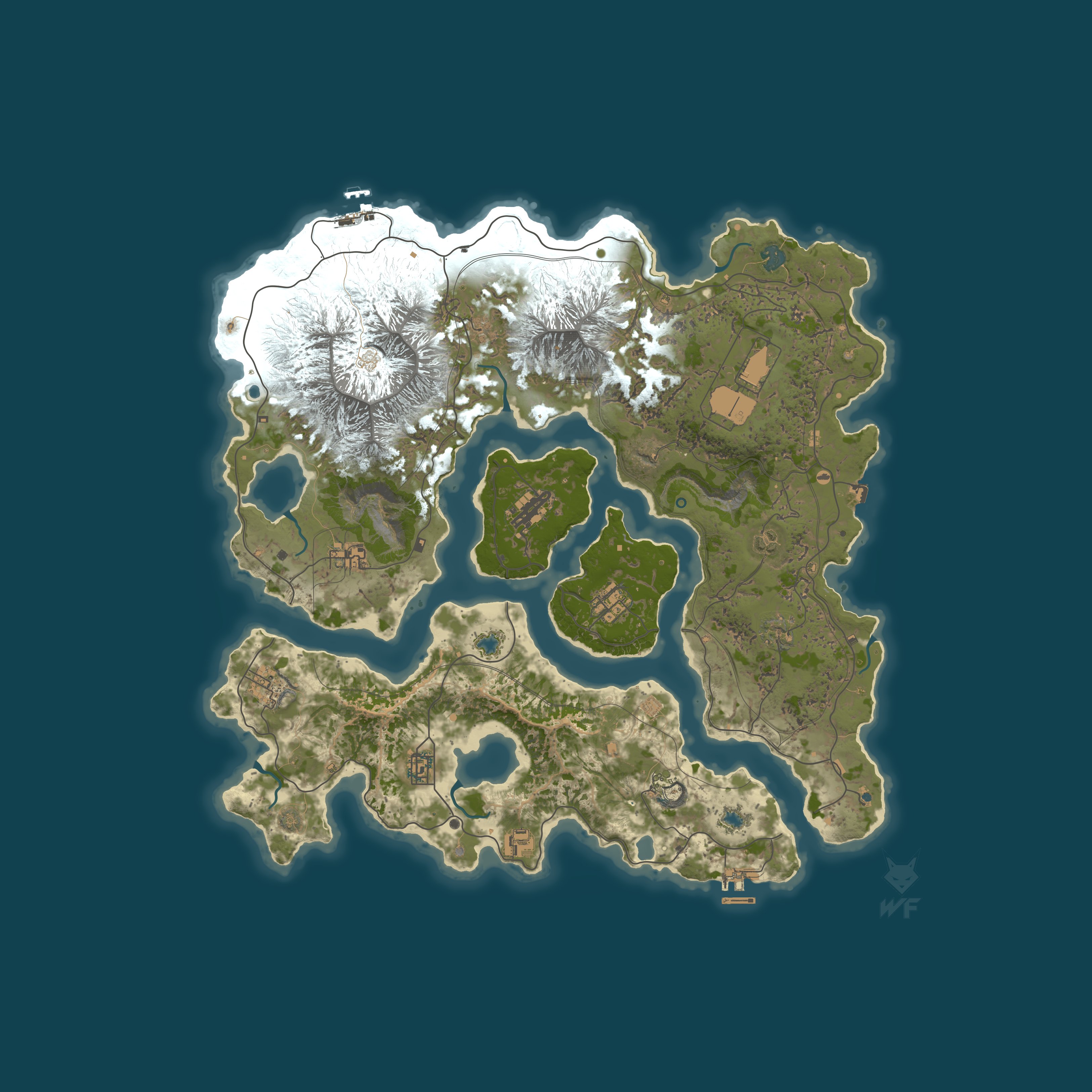 Map for [ESP][PVE] RustiMeow | SkillTree | BackPack | RaidBases