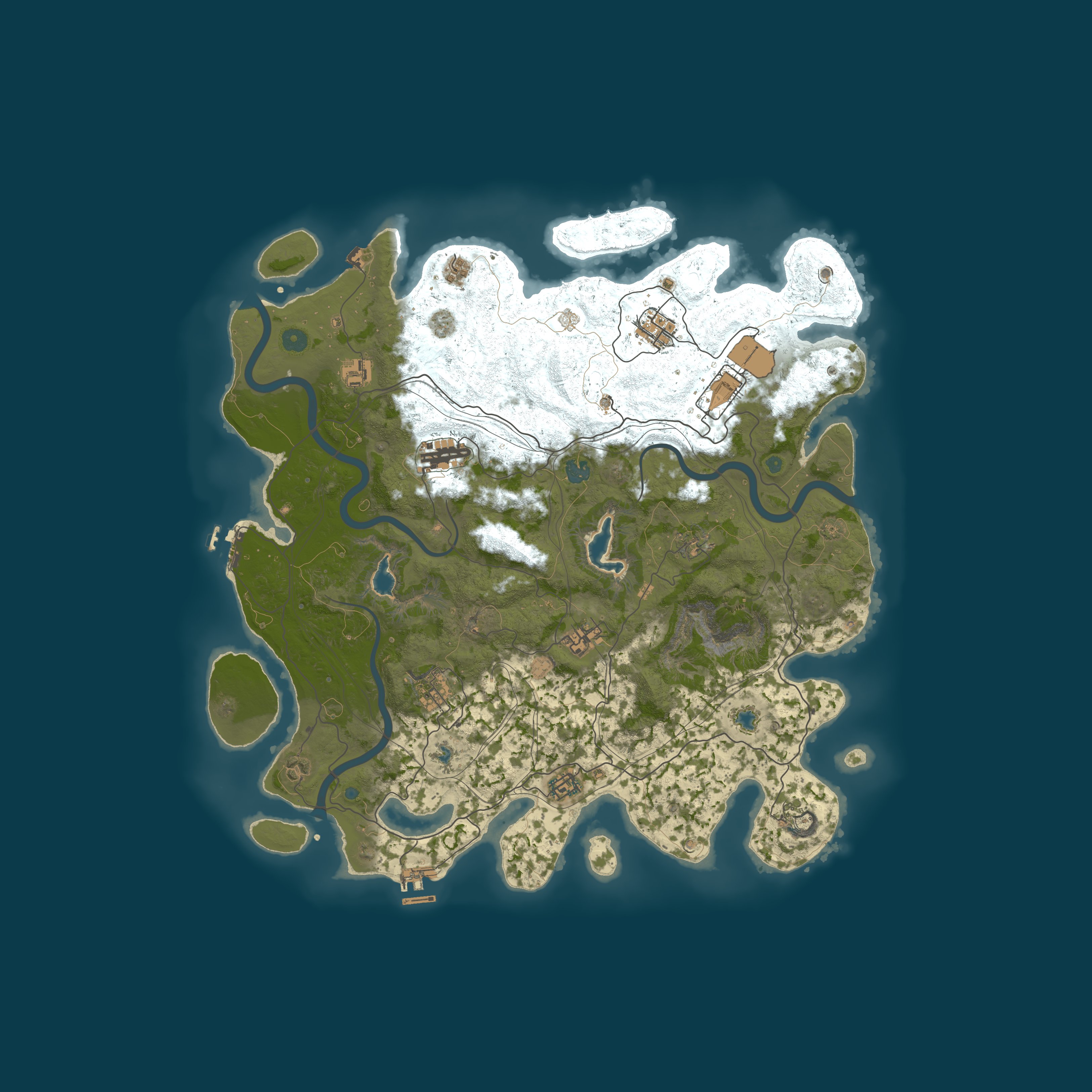Map for ZOV SVO Х50 18.07/ДЛЯ НОВИЧКОВ/PURE RUST