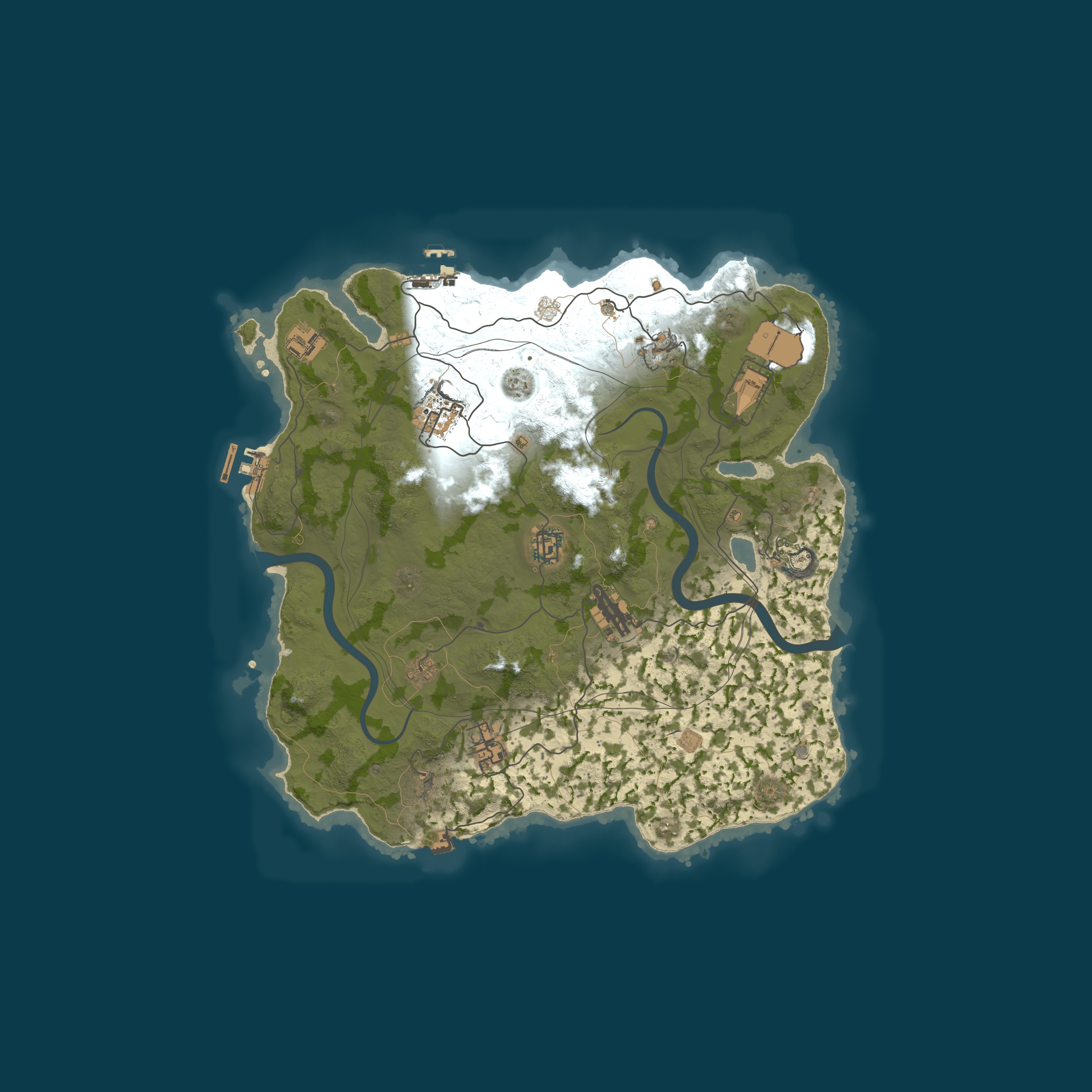 Rust map 3500/1337