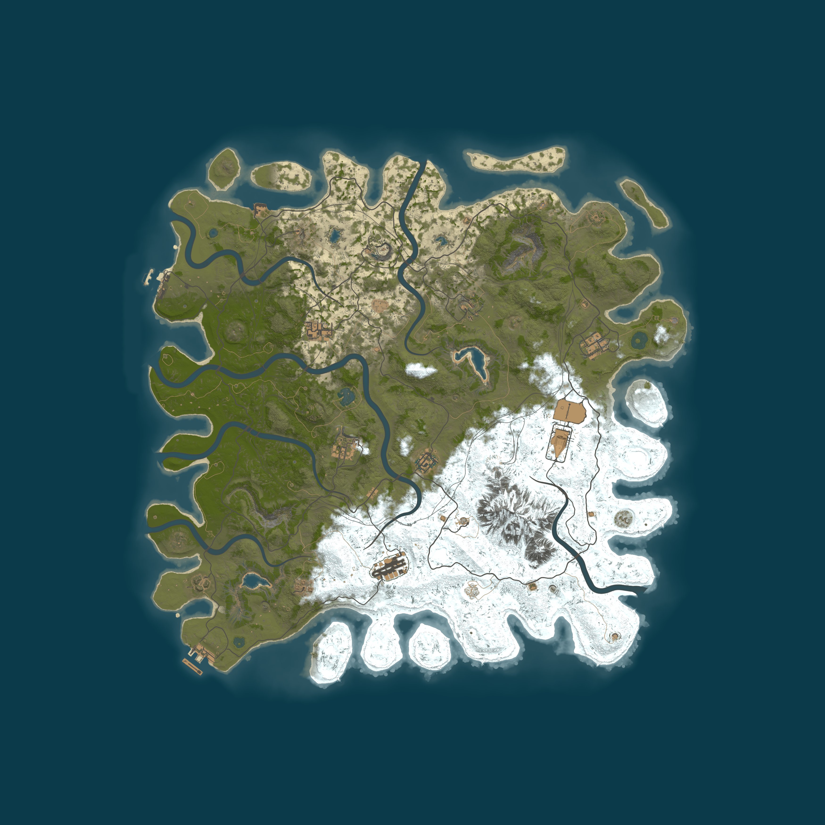 Map for Pine Hosting - Rust Server
