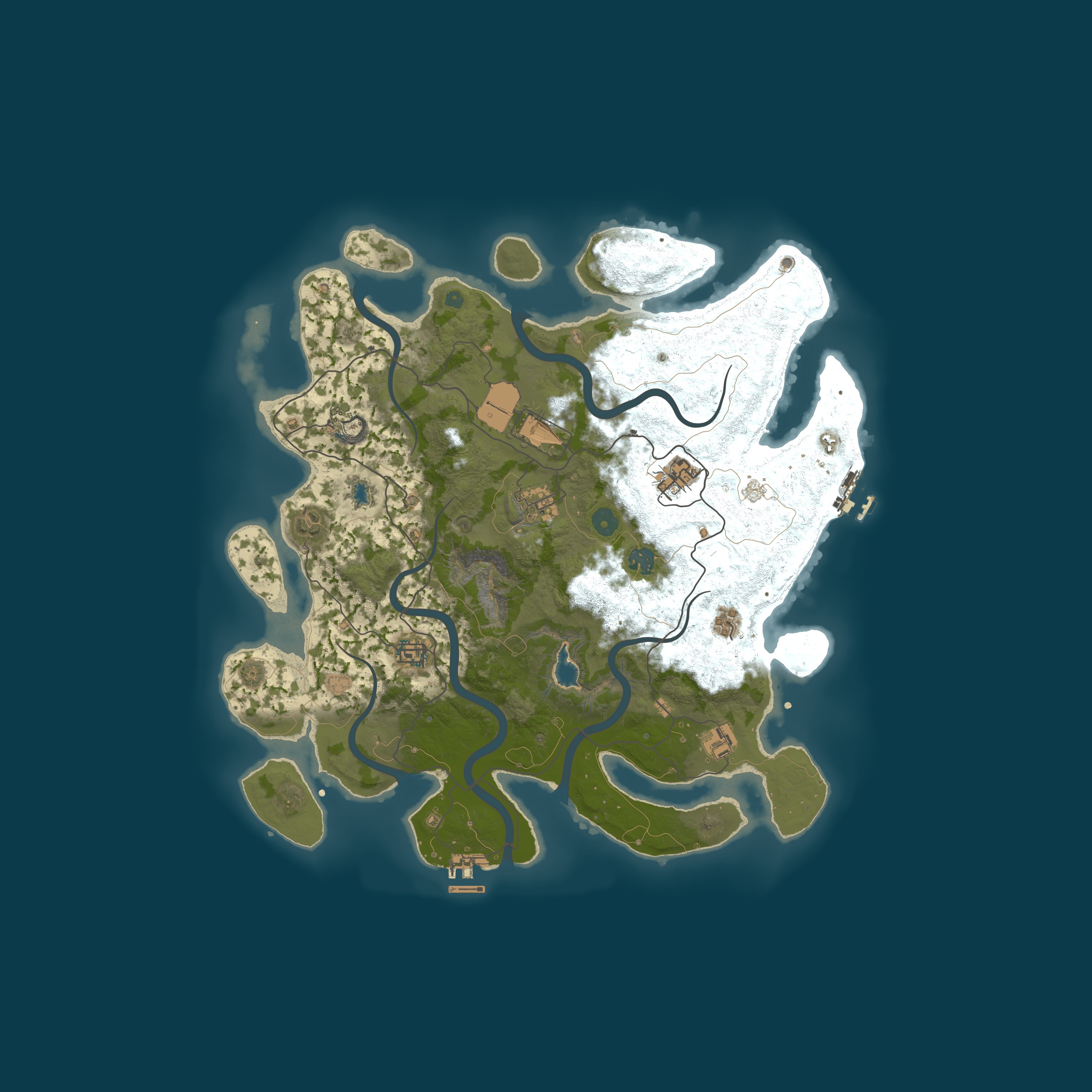 Map for Divine Nation