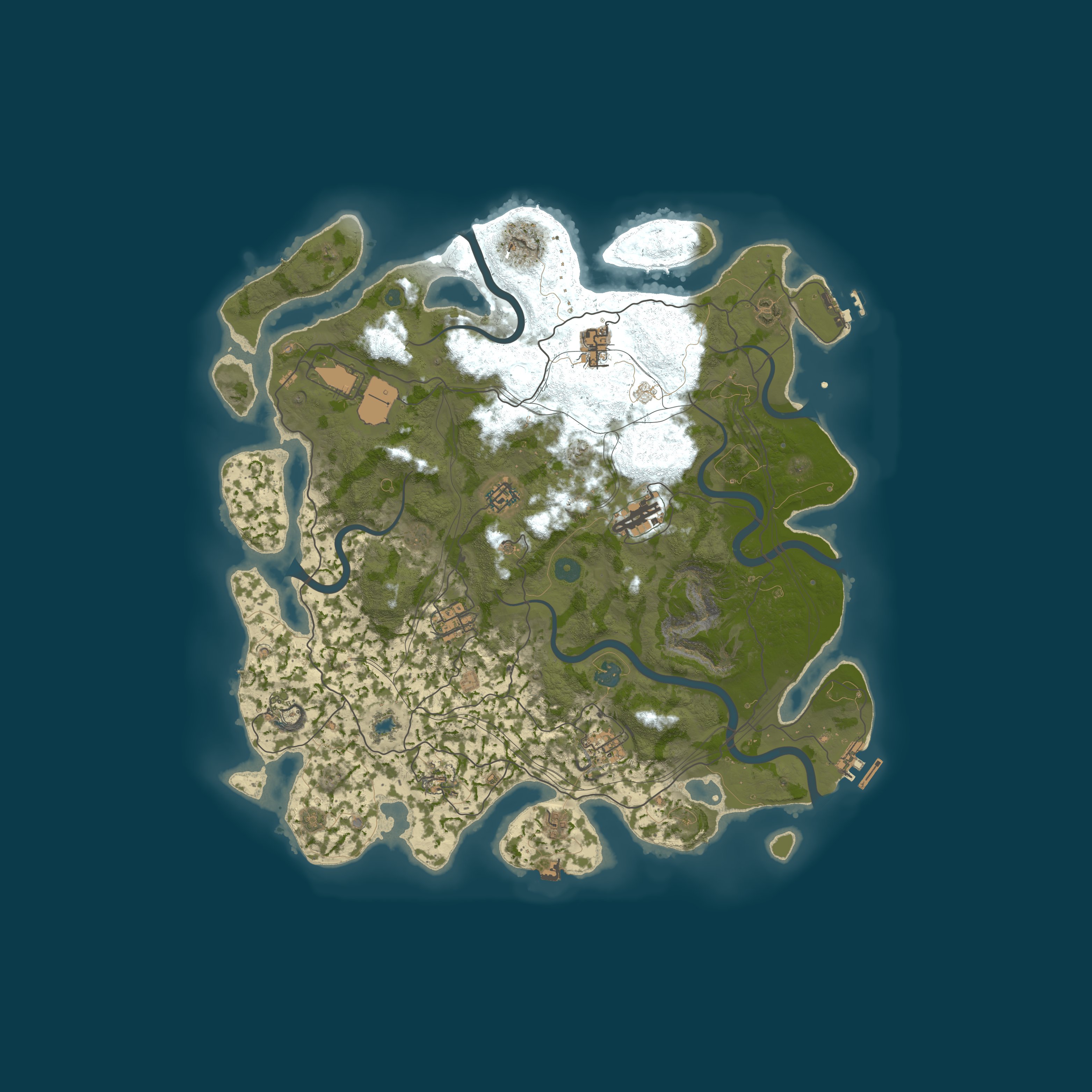 Карта сервера