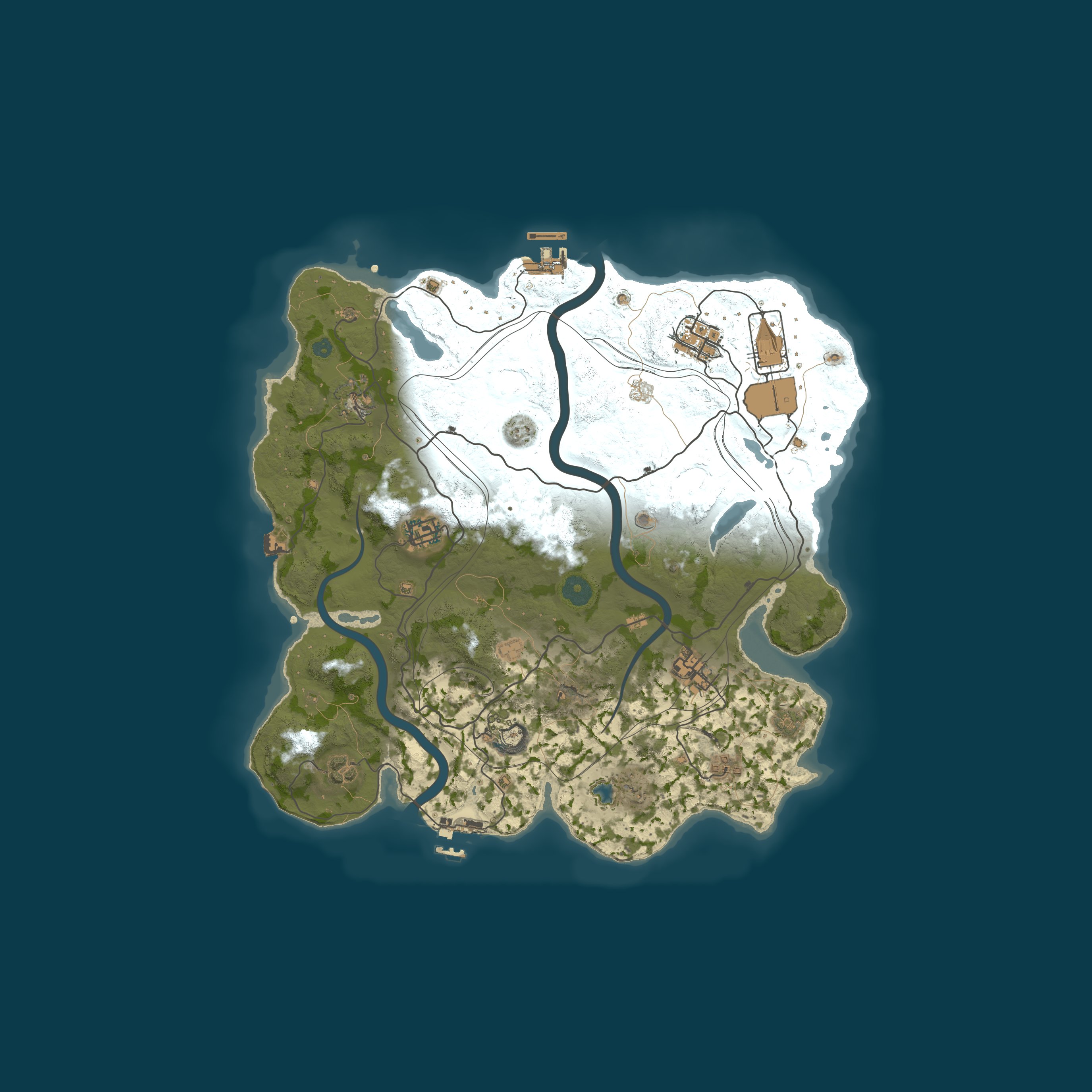 Map for MIRAGE RUST | FRIDAY 2x | Wipe 24.04