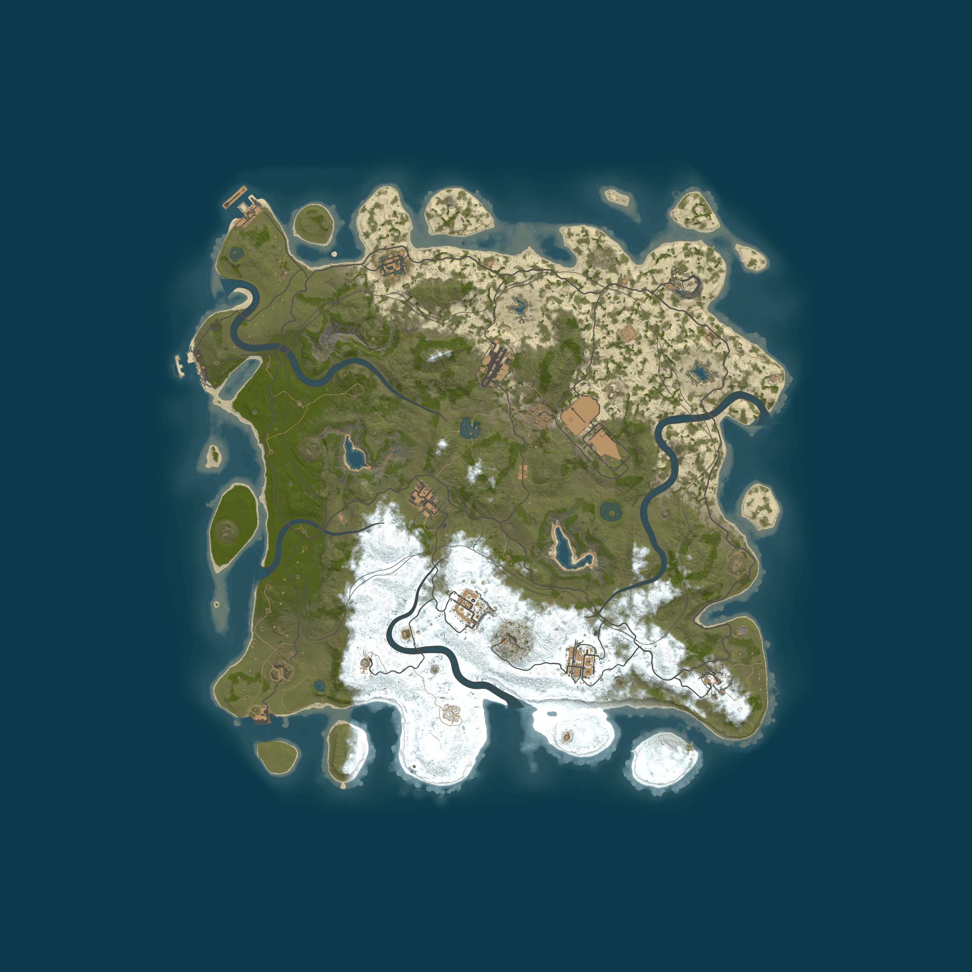 Карта сервера