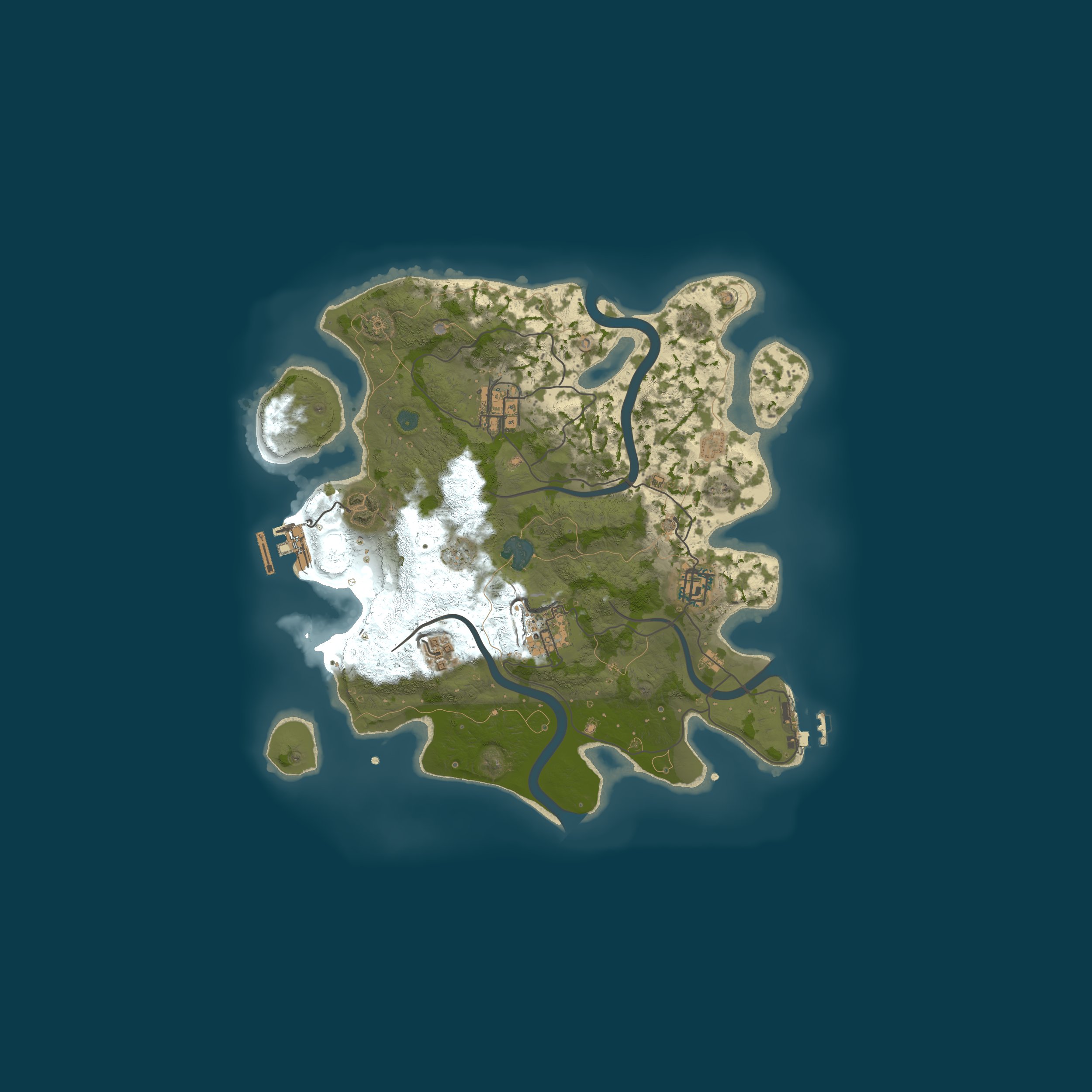 Map for ECHO RUST