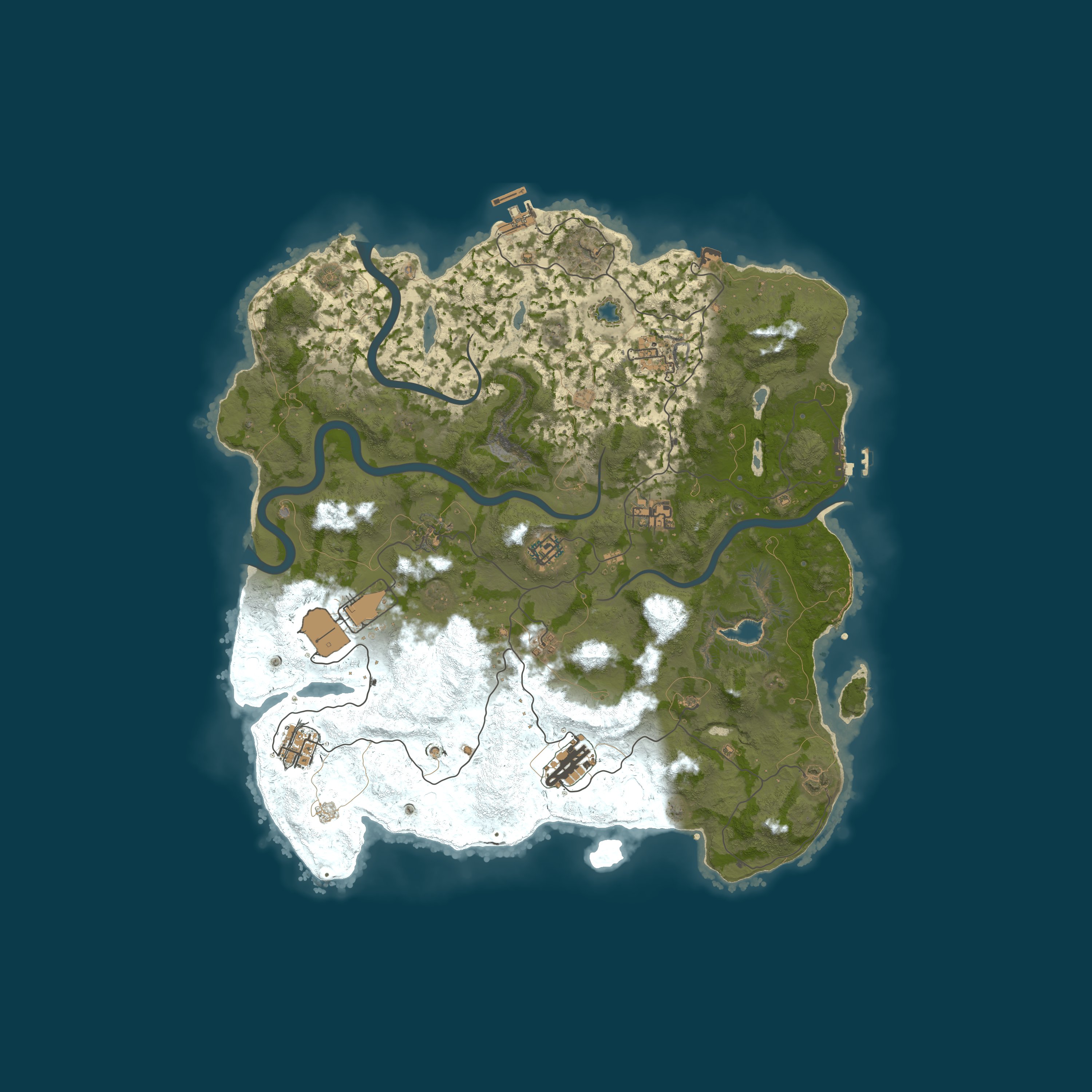 Карта сервера