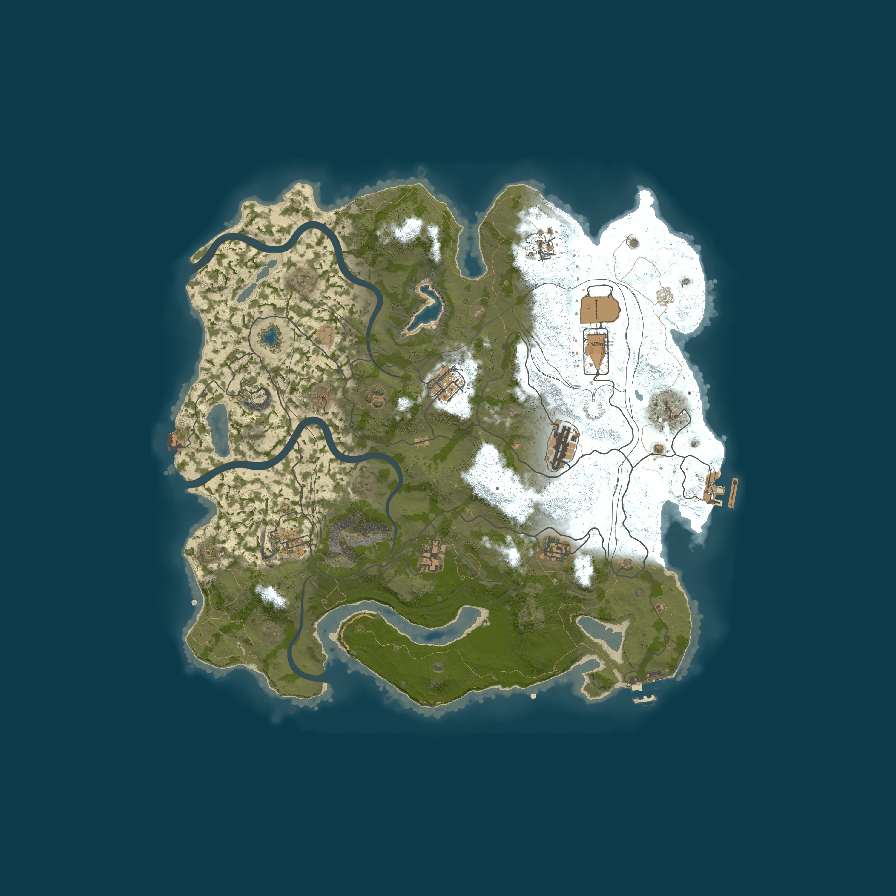 Map for Rusticated.com - US Premium Trio | Thursday Wipes