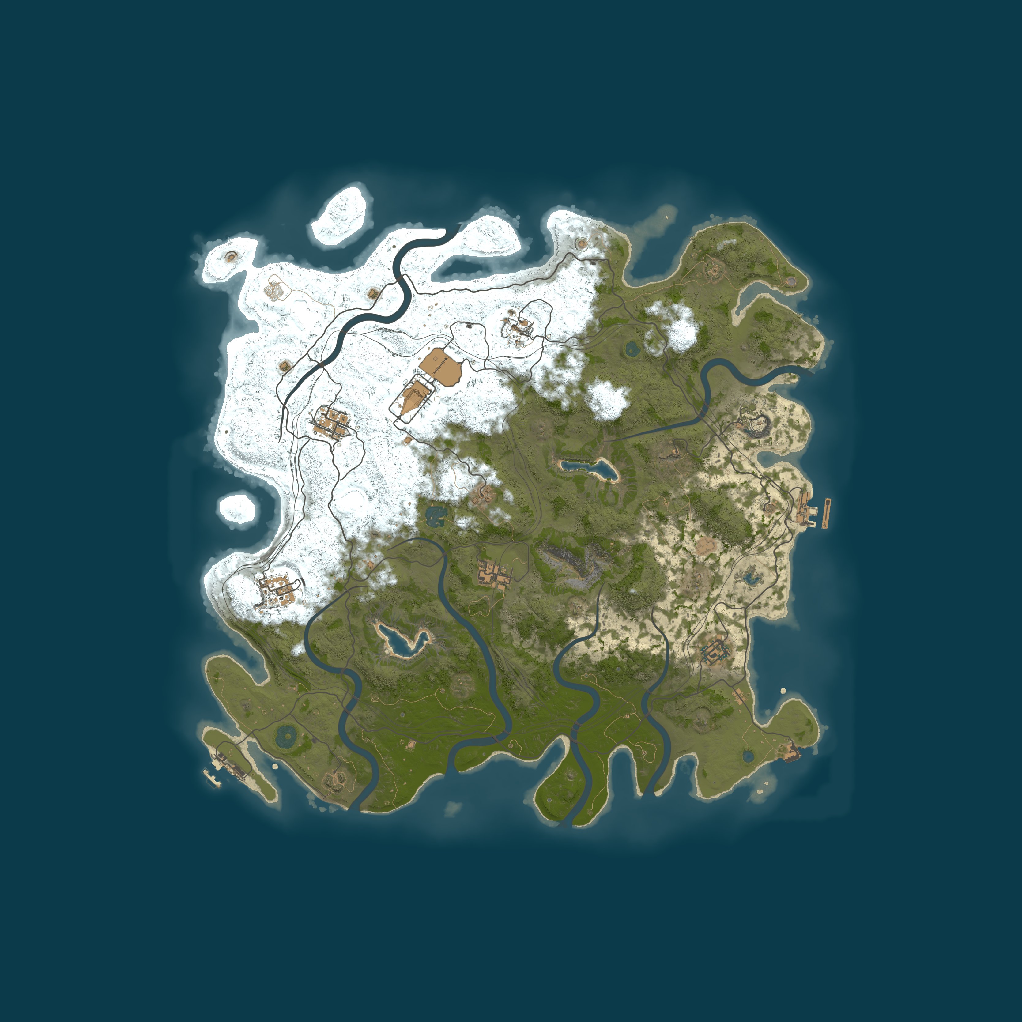 Map for [420] Stonerland PVE | NO KILL RAID STEALING