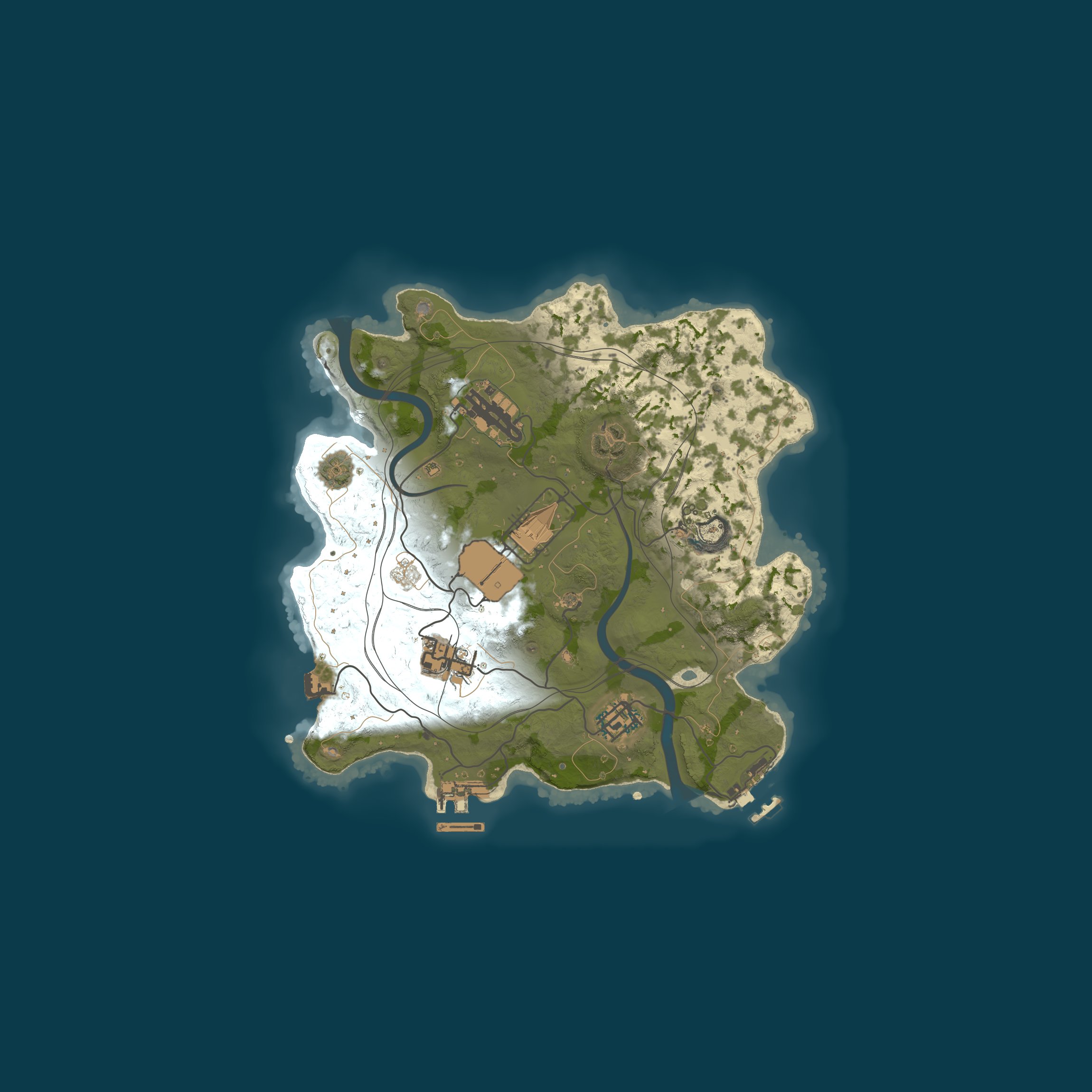 Map for BP Rust QC|2x|PVP|Duo|Trio|Quad|No BP Wipes|Weekly