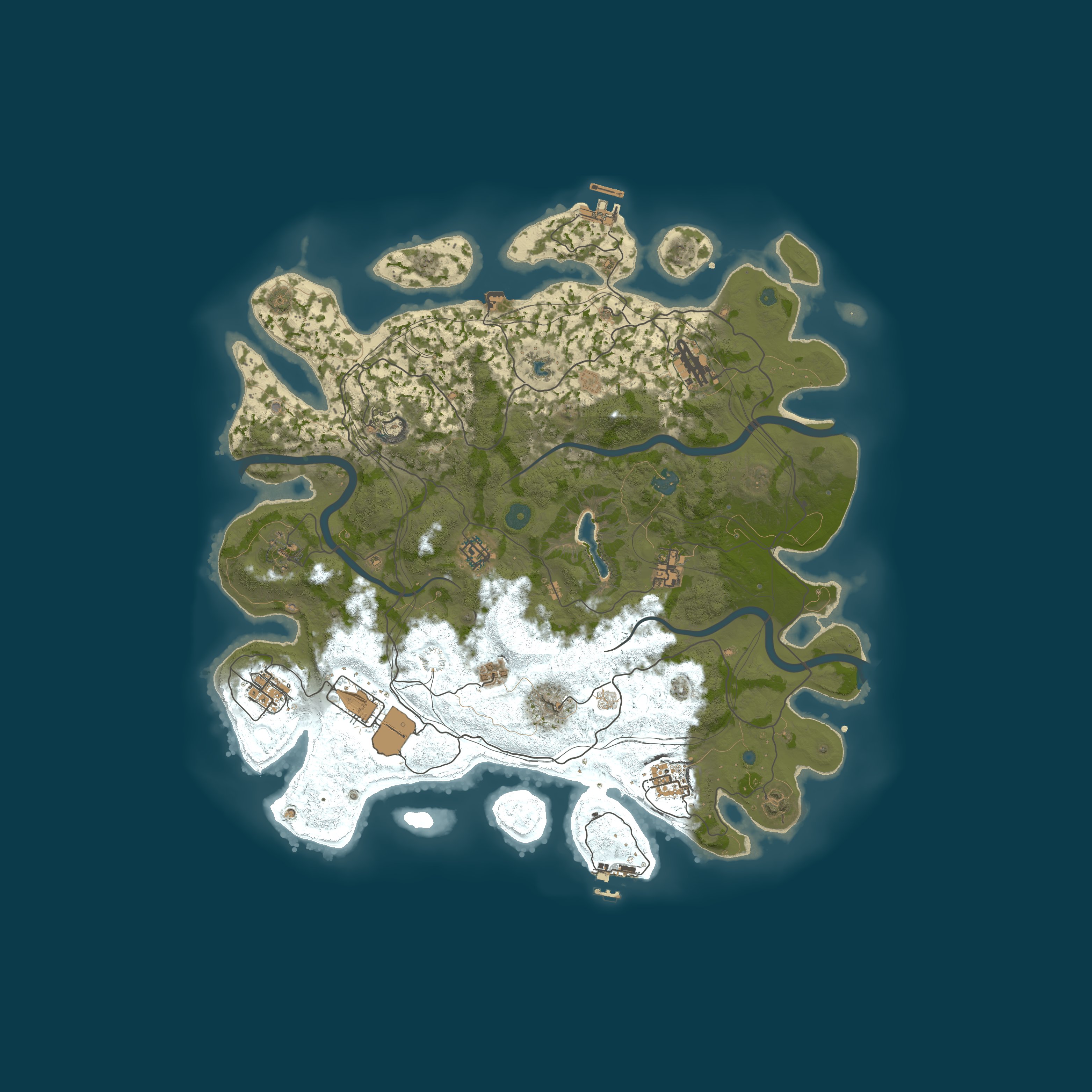 Map for Prizma Rust - Venus X2 |Solo/Duo/Trio| Wipe 22.06