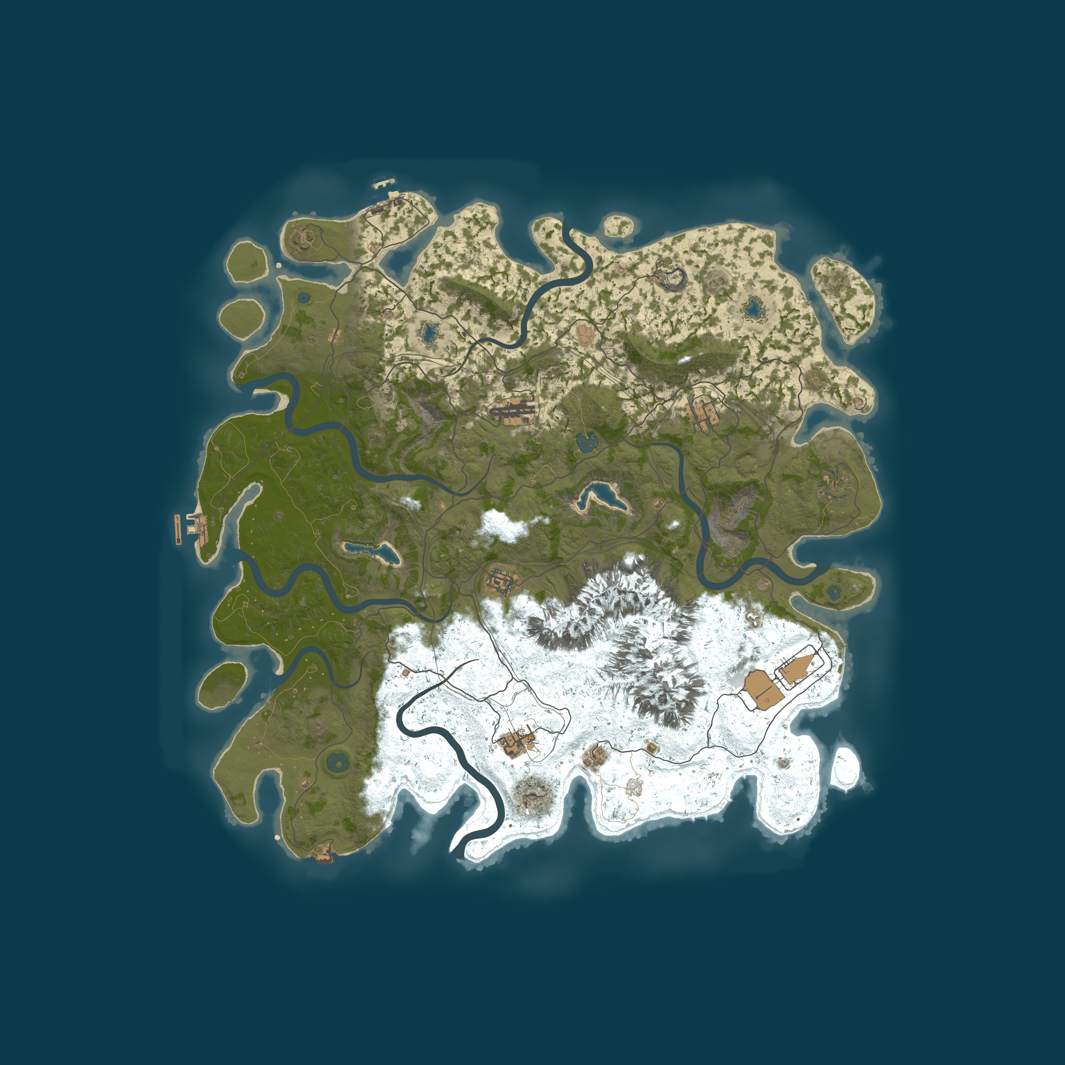 Карта сервера