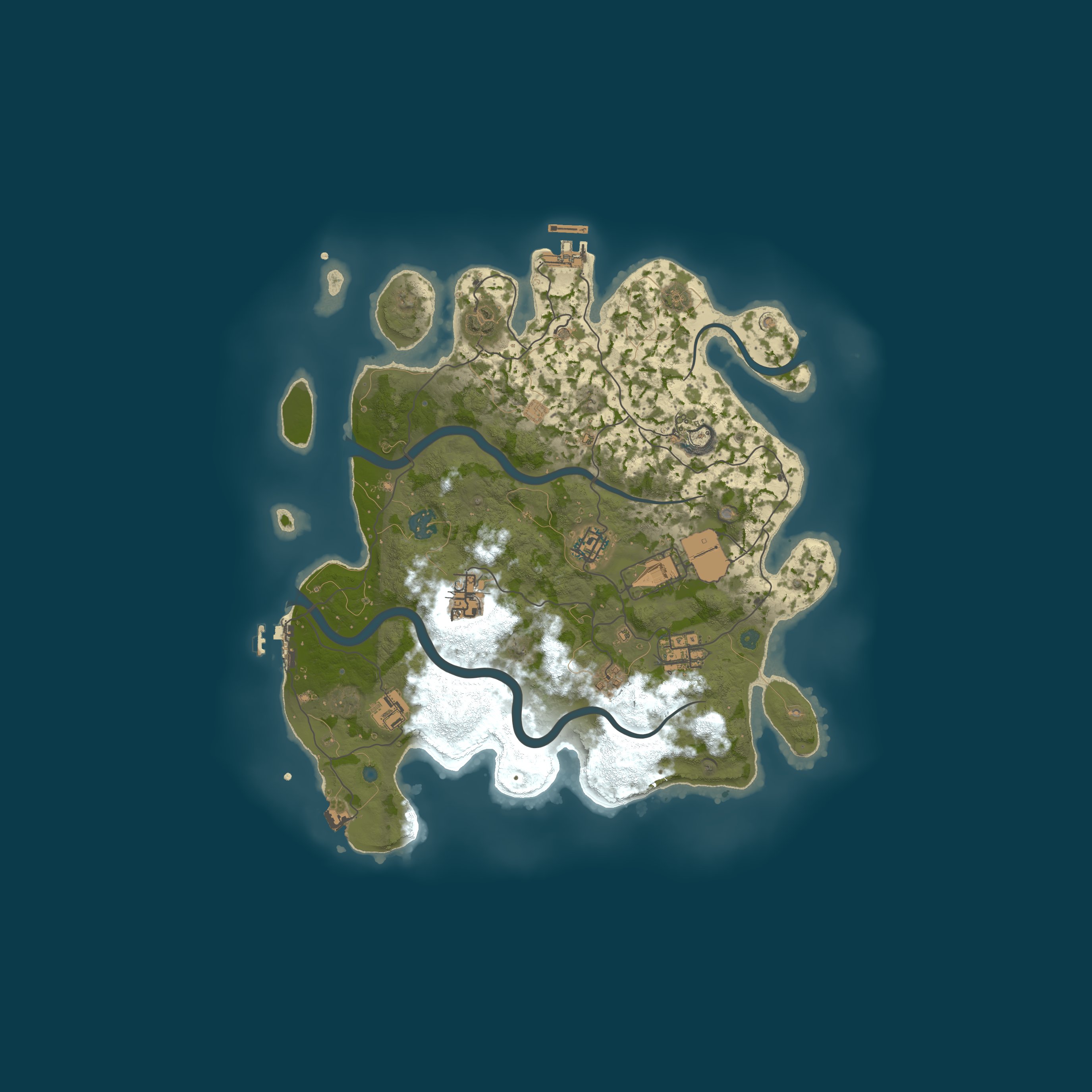 Map for ANGRY BEAVER - 2X - PVP/PVE