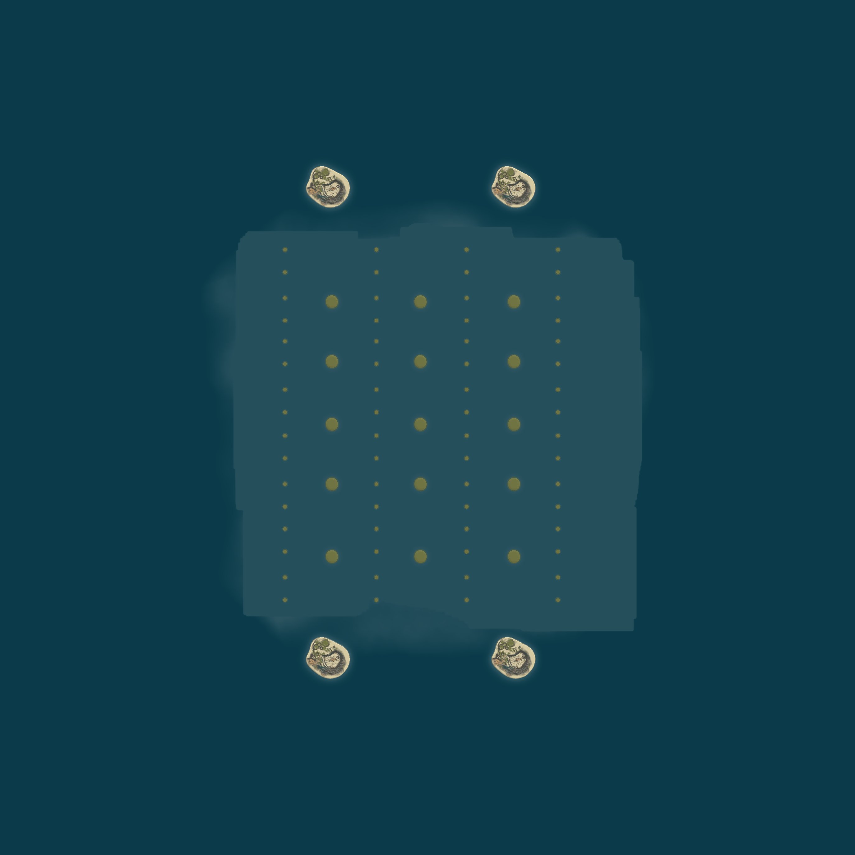 Map for AQRUX RUST TEST SERVER