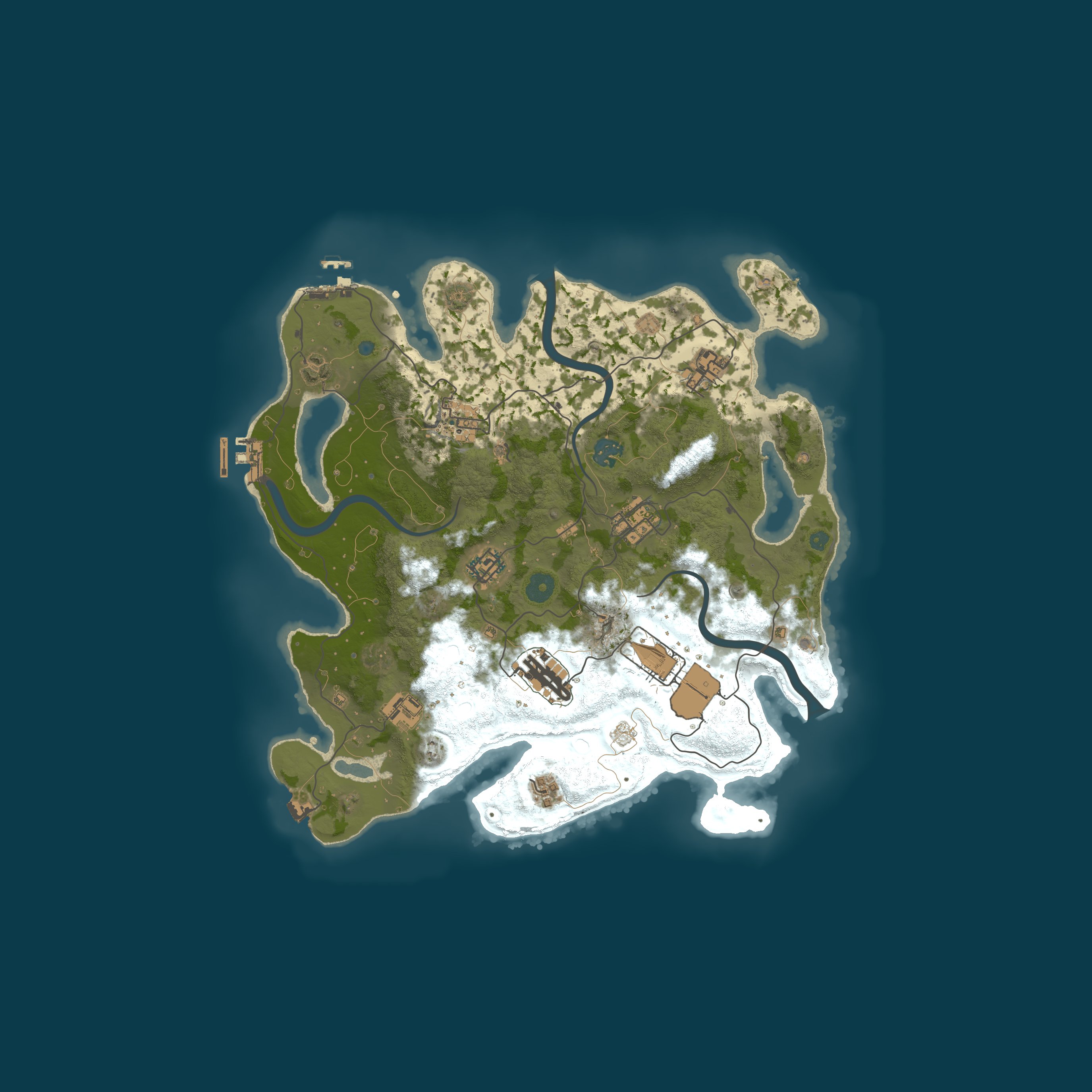 Map for [EU/DE] Nerux Vanilla+ Solo/Duo | Monthly | No BP Wipes | Low U