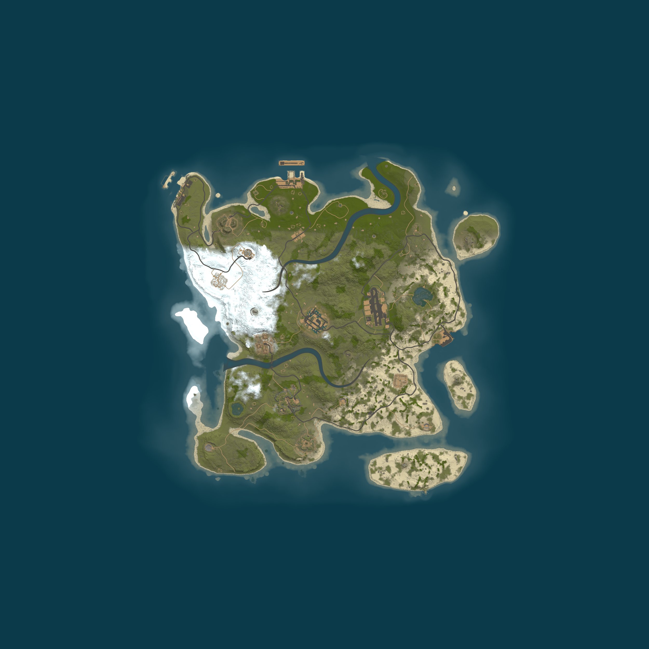 Map for [Rust-X] #M НОВИЧКИ | КЛАССИКА | WIPE 11.05