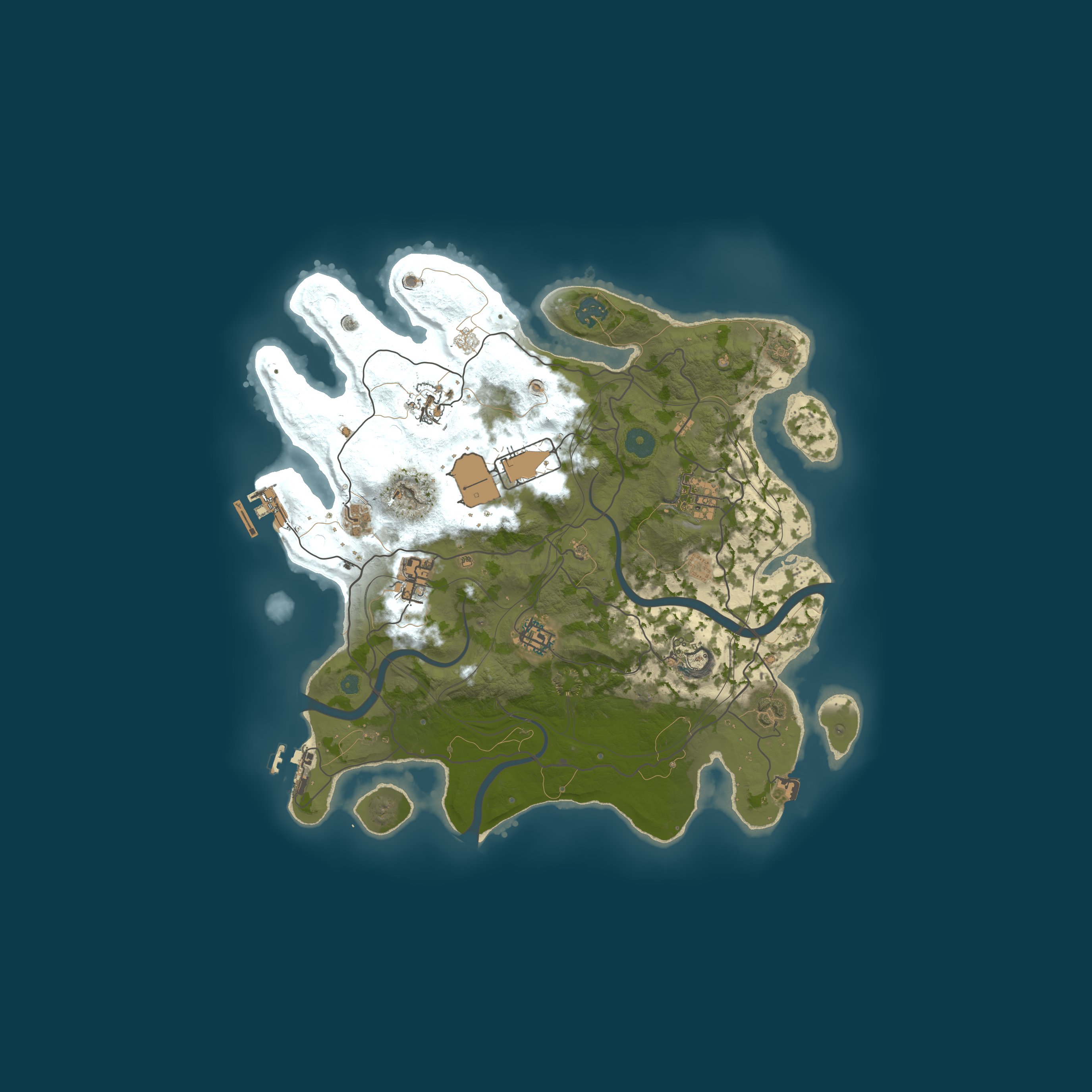 Map for Bustabar NA PvP - No Wipe - Raid Protection