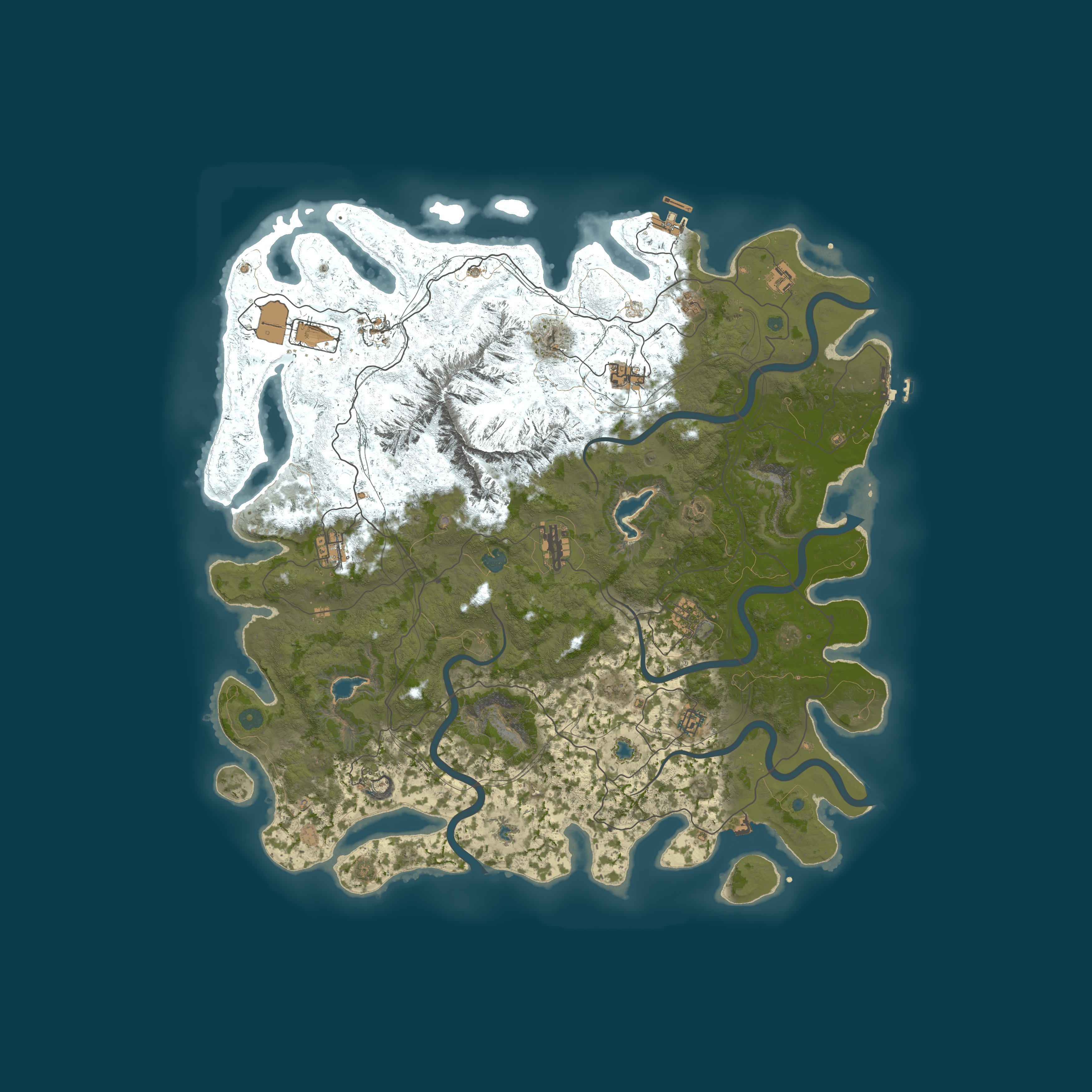 Rust map 5000/2030693229