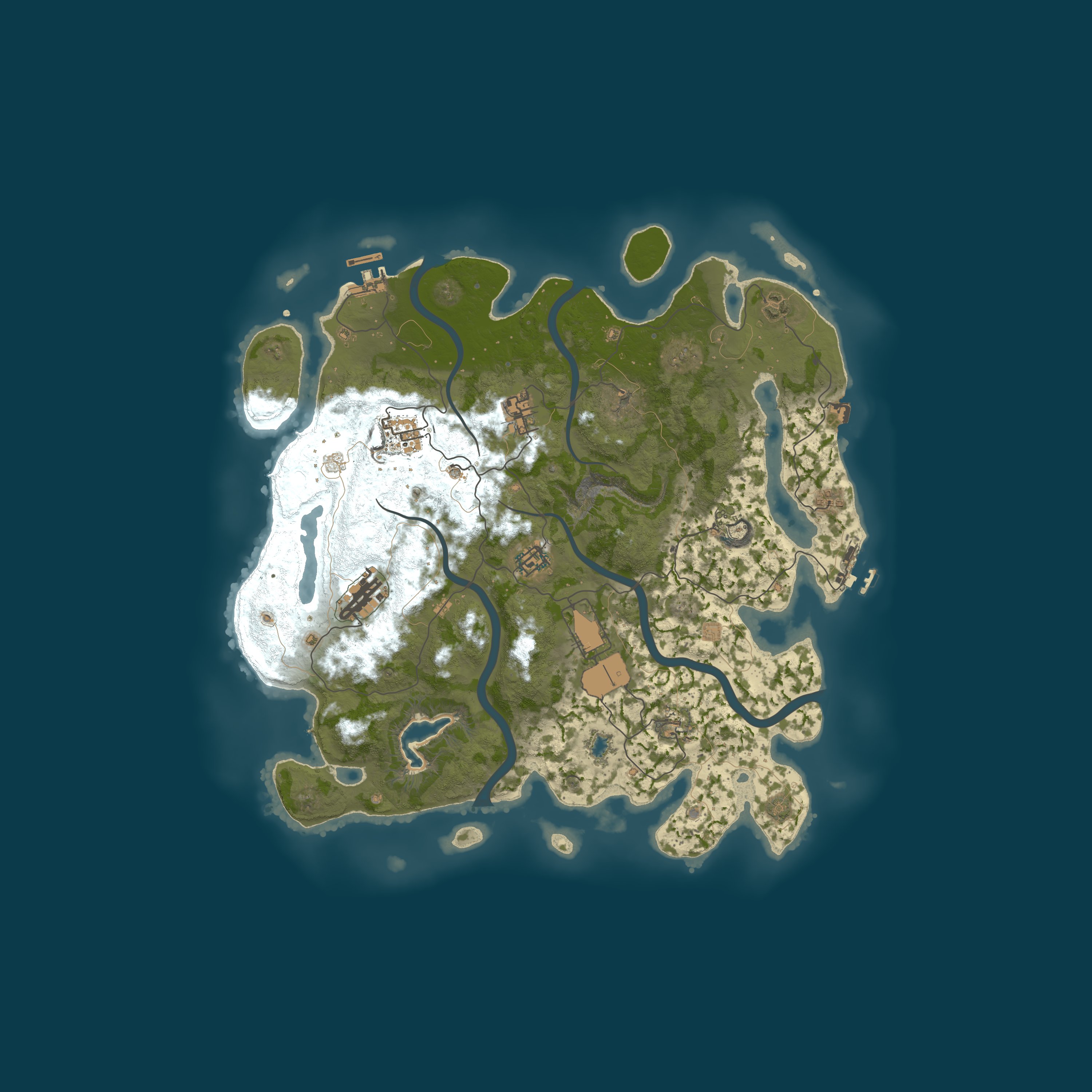 Карта сервера