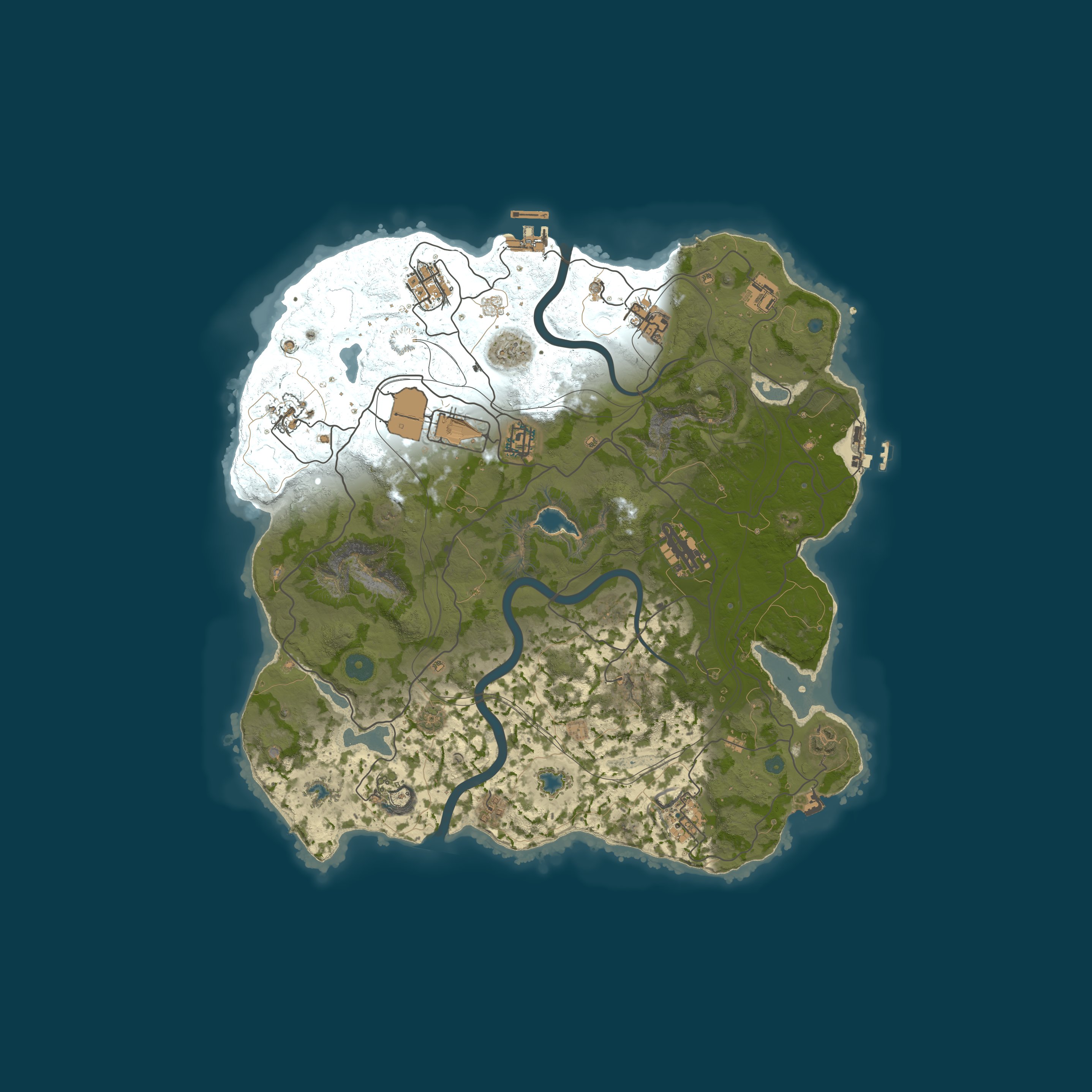 Rustafied Custom Map map