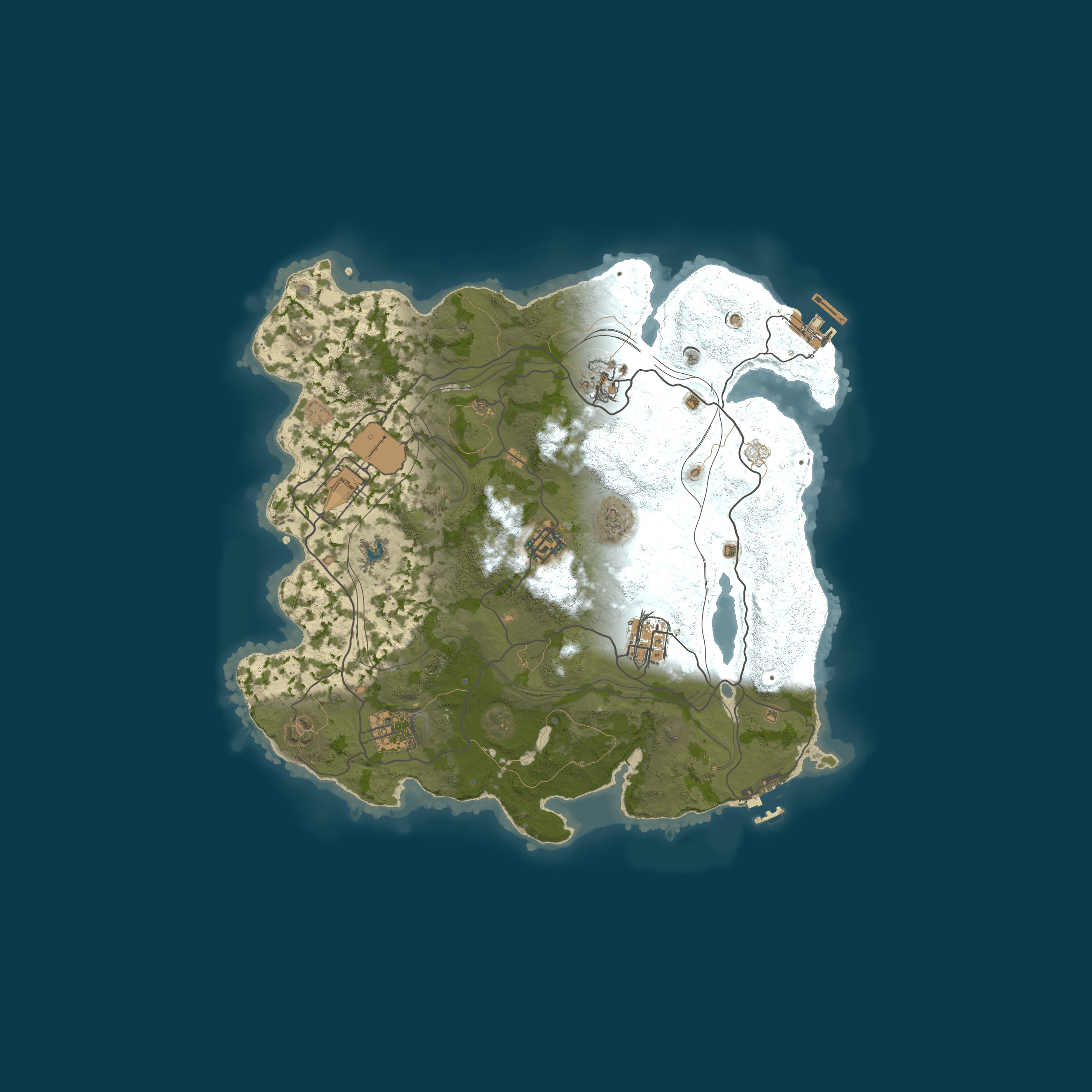 Map for rusthurts.com - 3x Max8 (Just wiped)