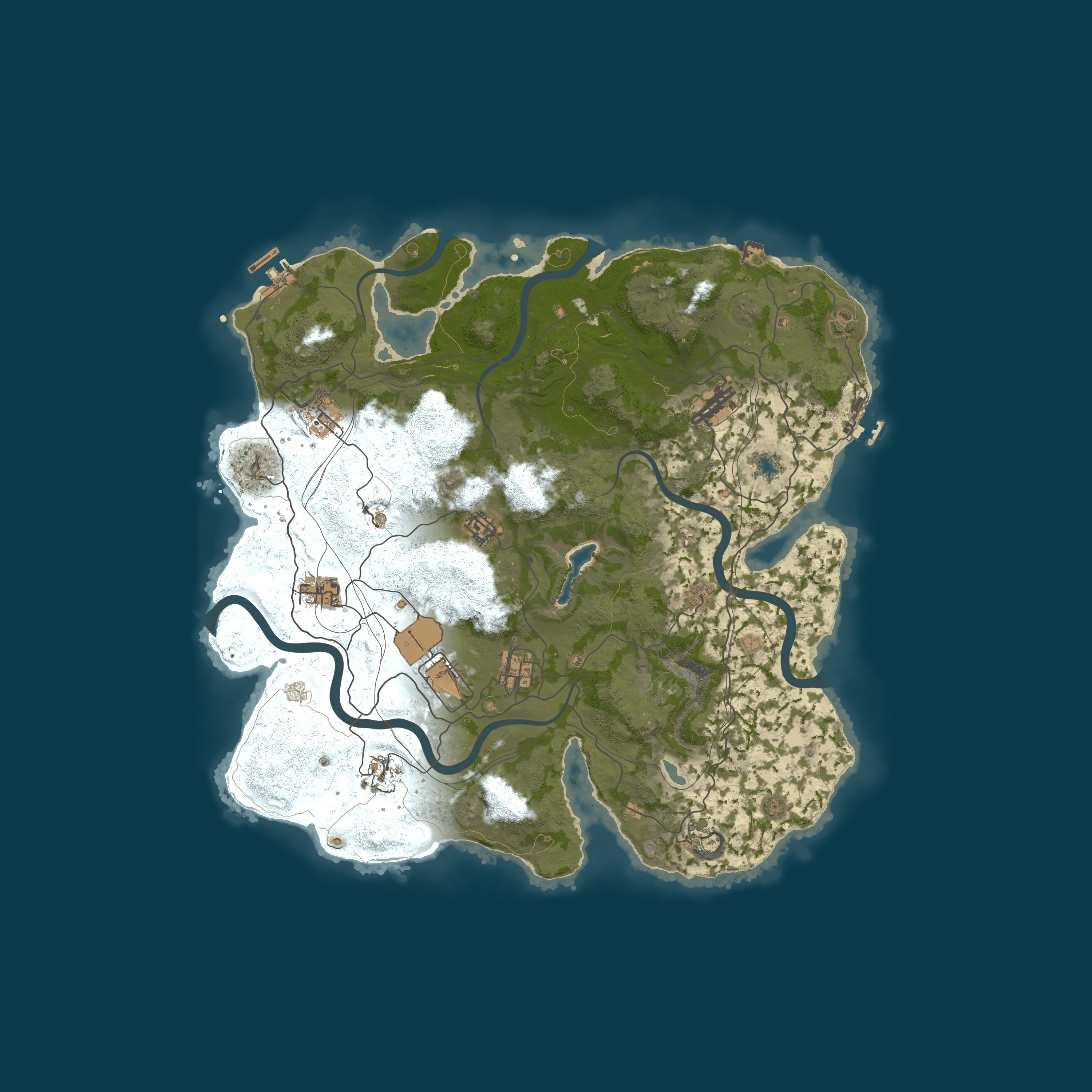 Map for РУССКИЙ | ERA RUST #2 | ДЛЯ НОВИЧКОВ - 18.06