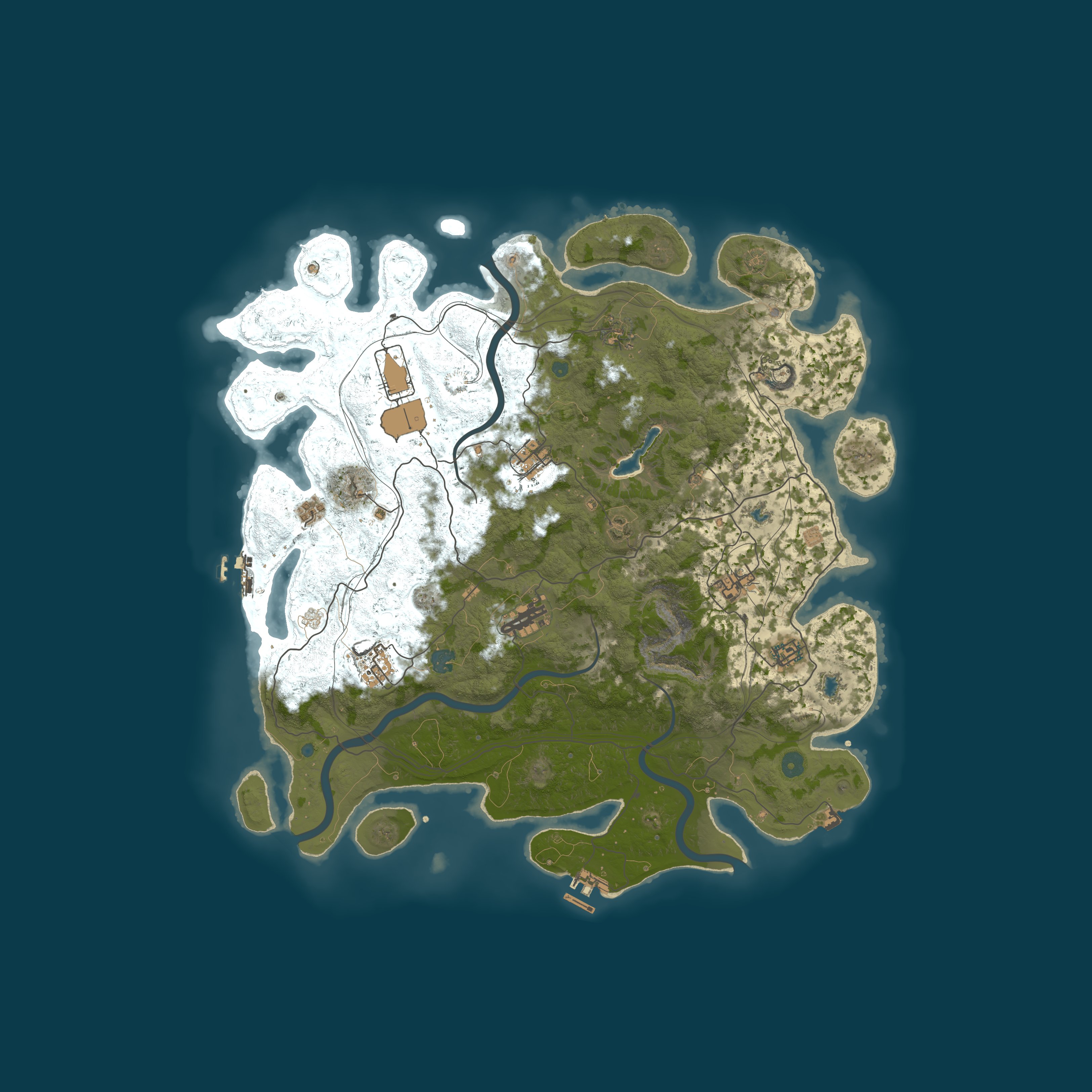 Map for UA/EU | ВОЛЯ RUST 2X | Main Global Wipe 19.03