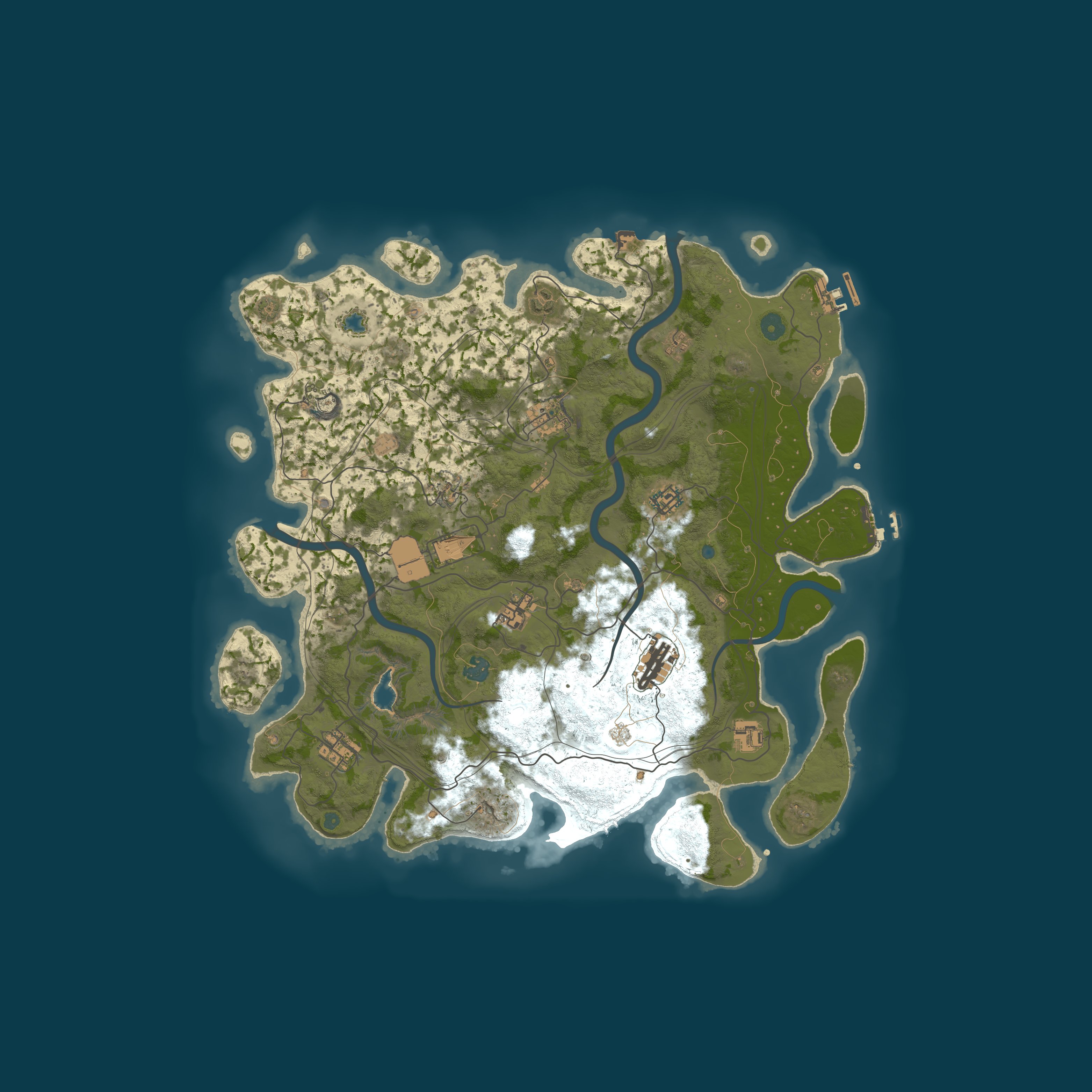 Map for Together We Rust | Build Server