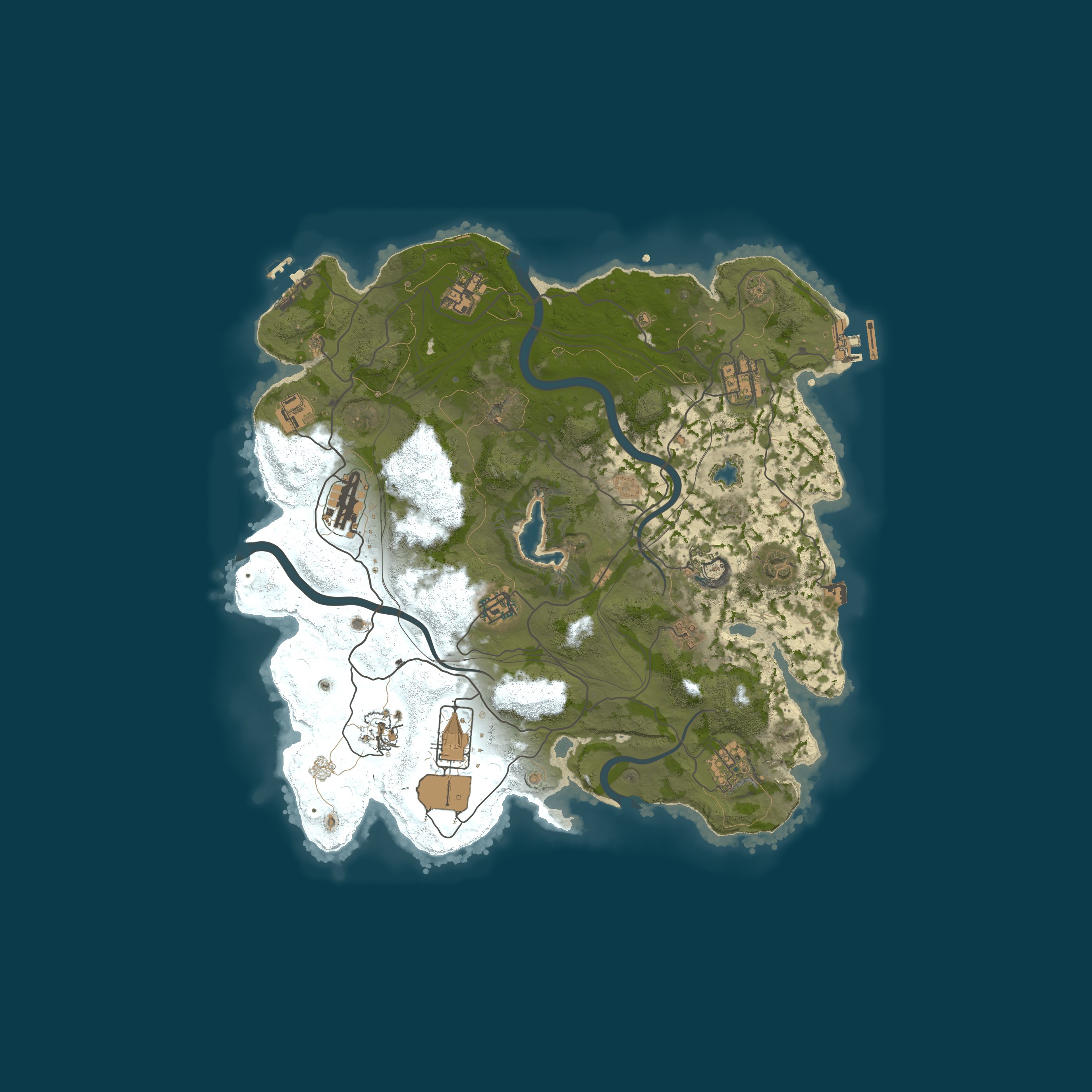 Rust map 3500/1337