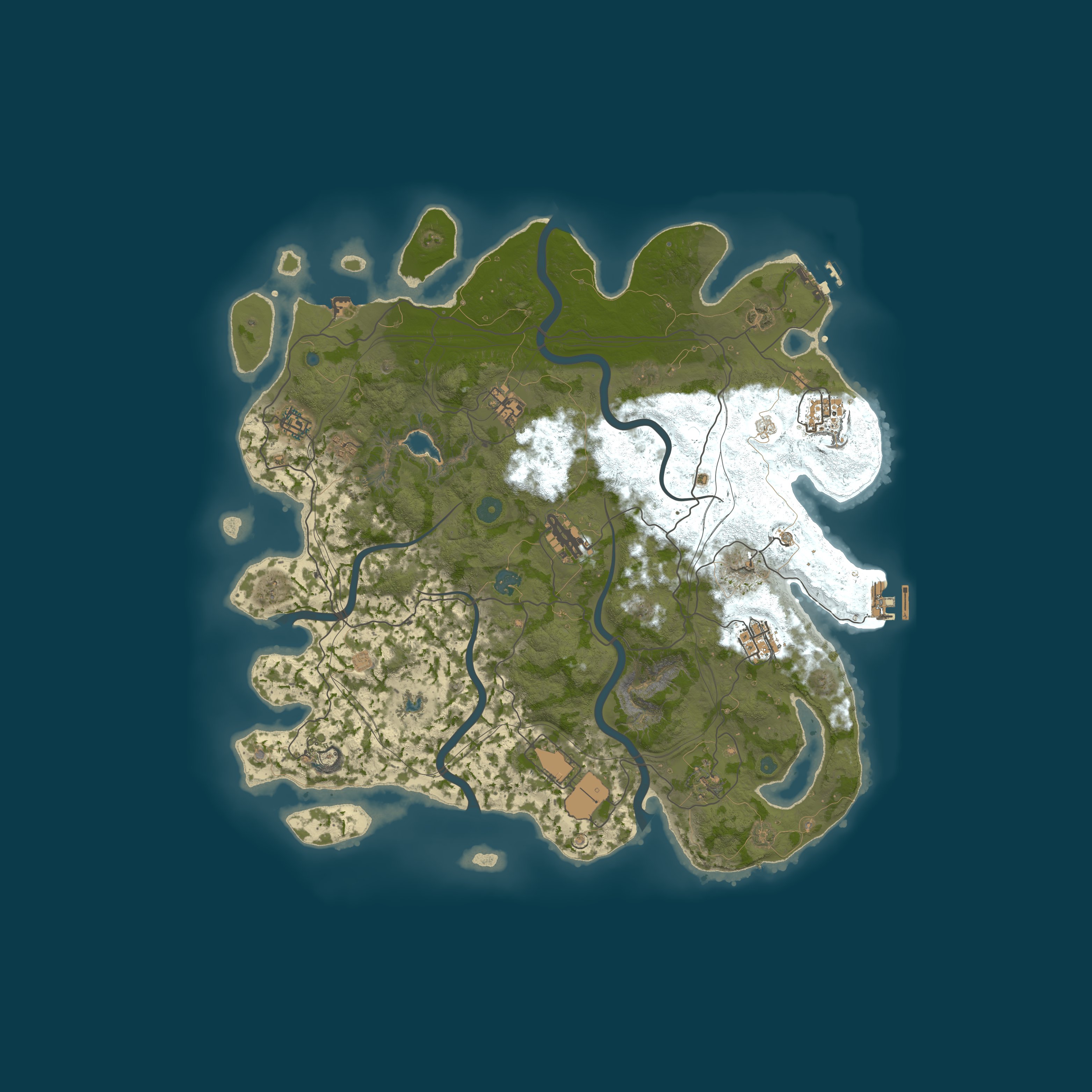 Карта сервера