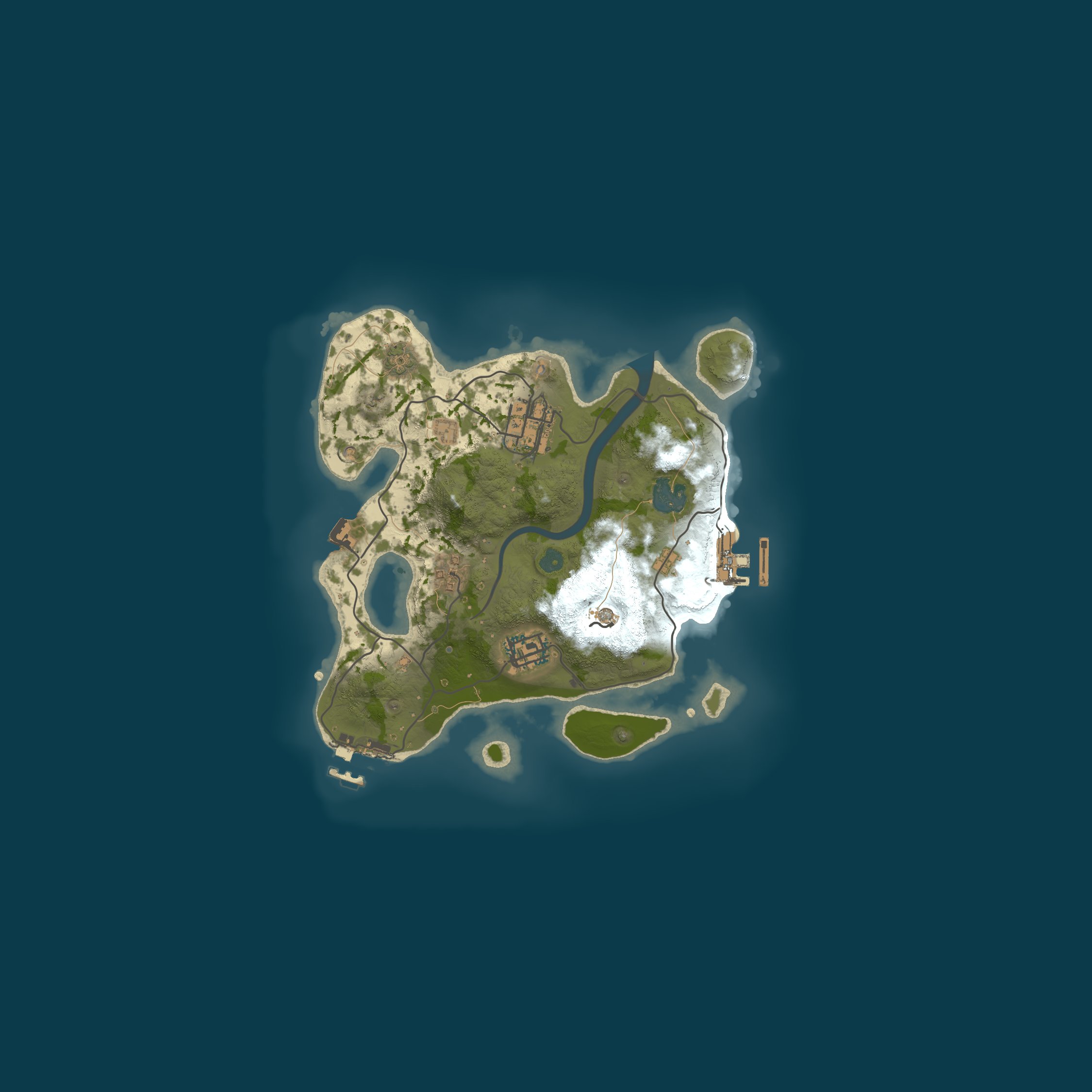 Rust map 2500/1800