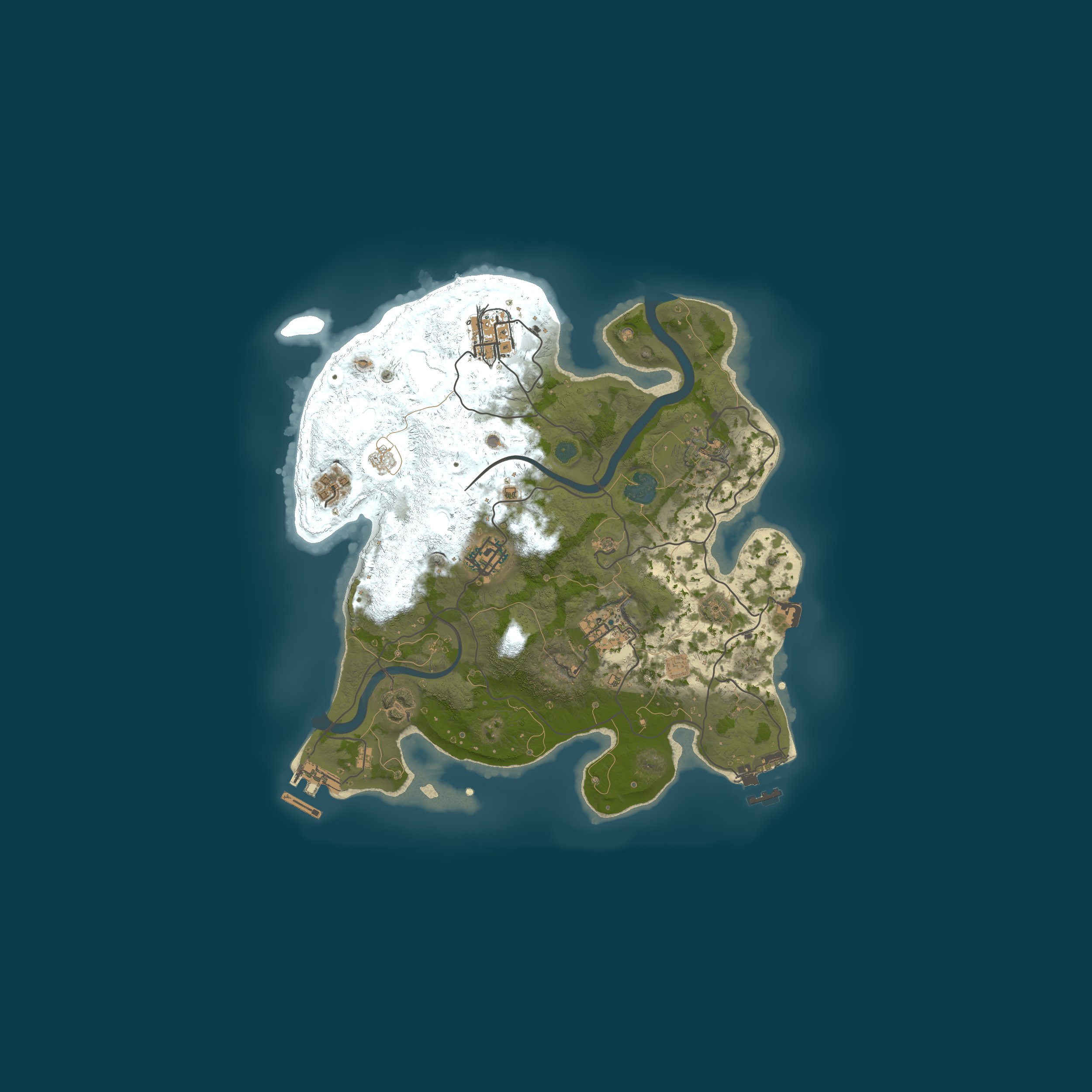 RustBucket | Solo, Duo, Trio | Vanilla | US 07.20 — Prosedürel harita 3000, seed 1441898431