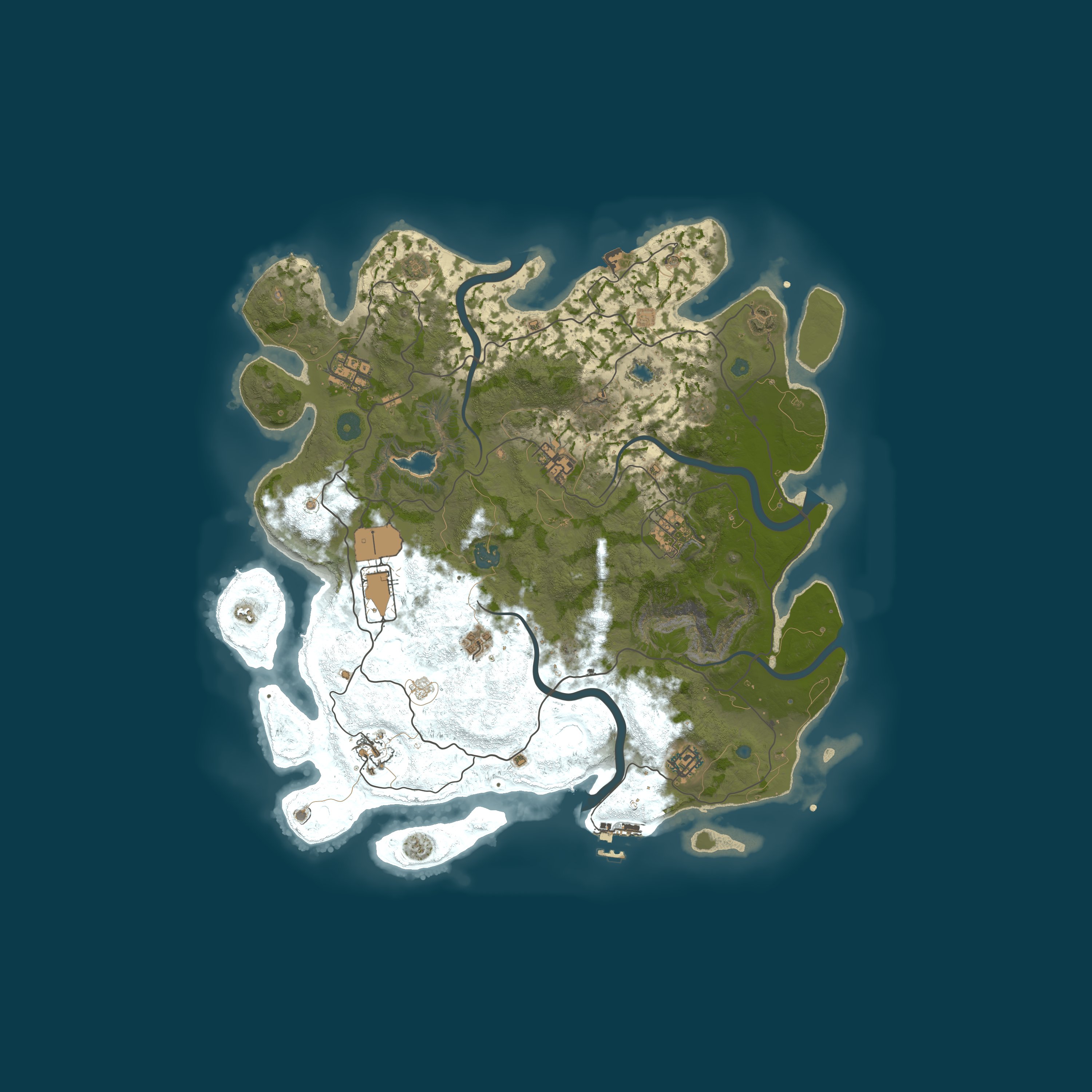 Карта сервера