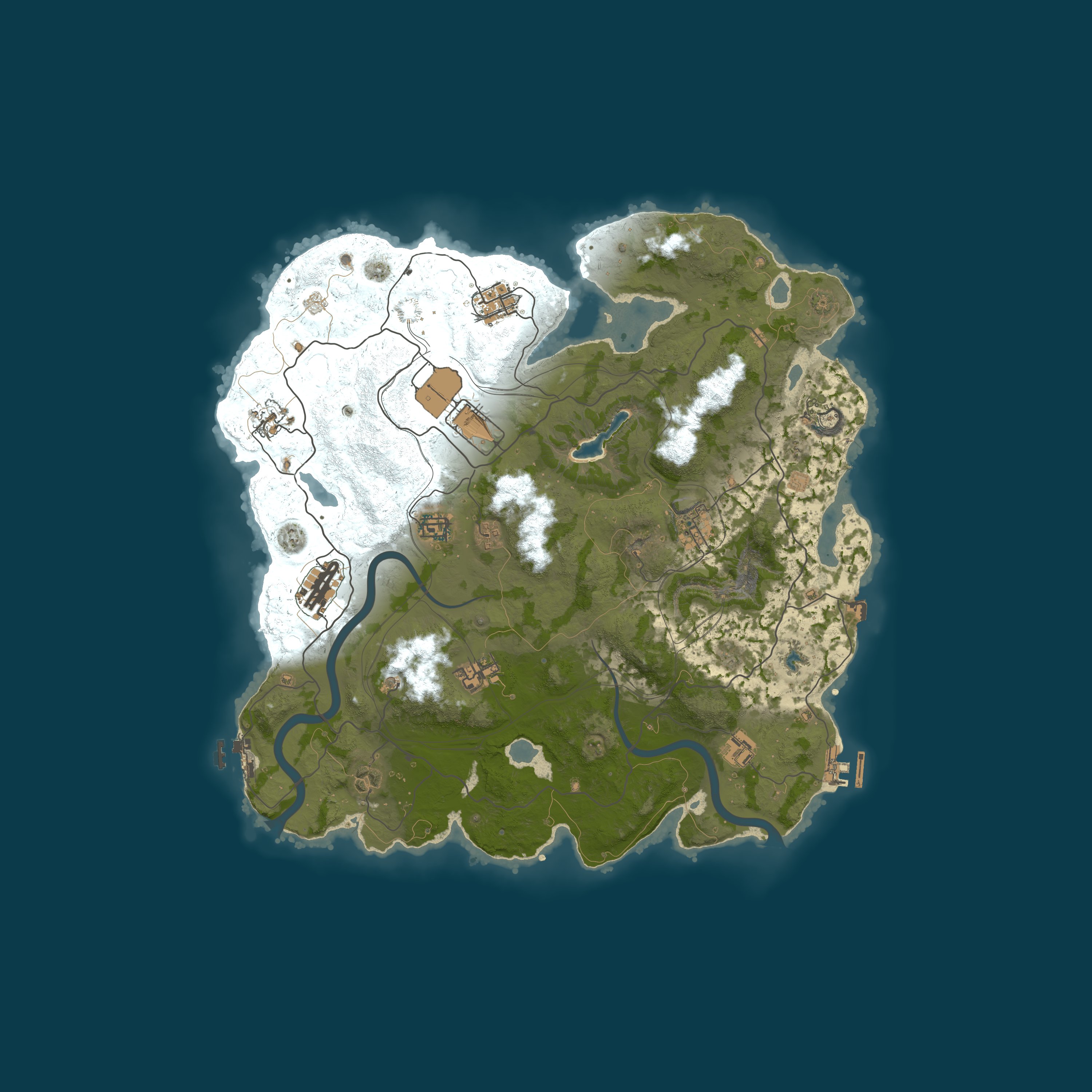 Rust map 4000/1337
