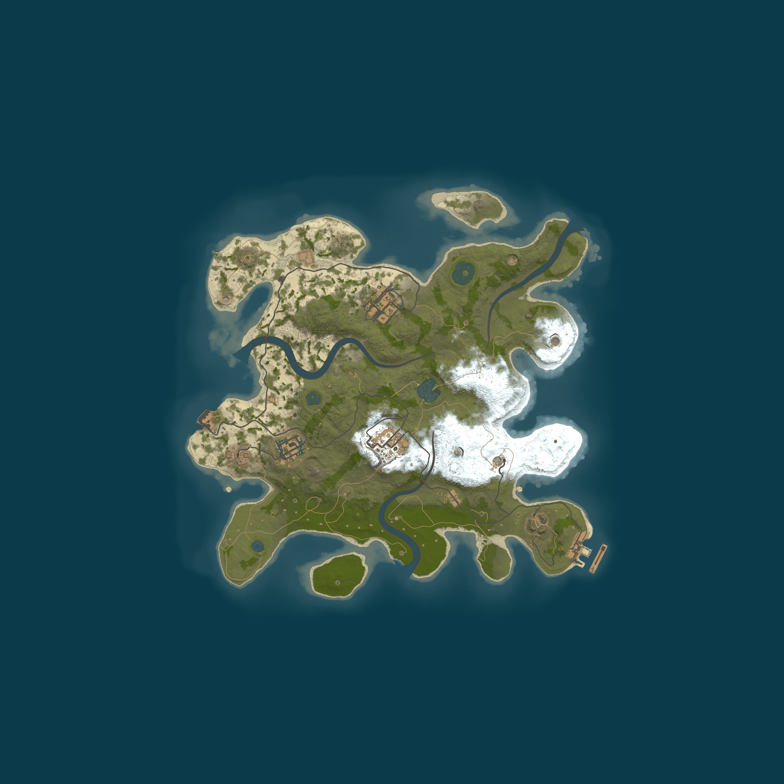 Map for sectorRUST 2X 12.05