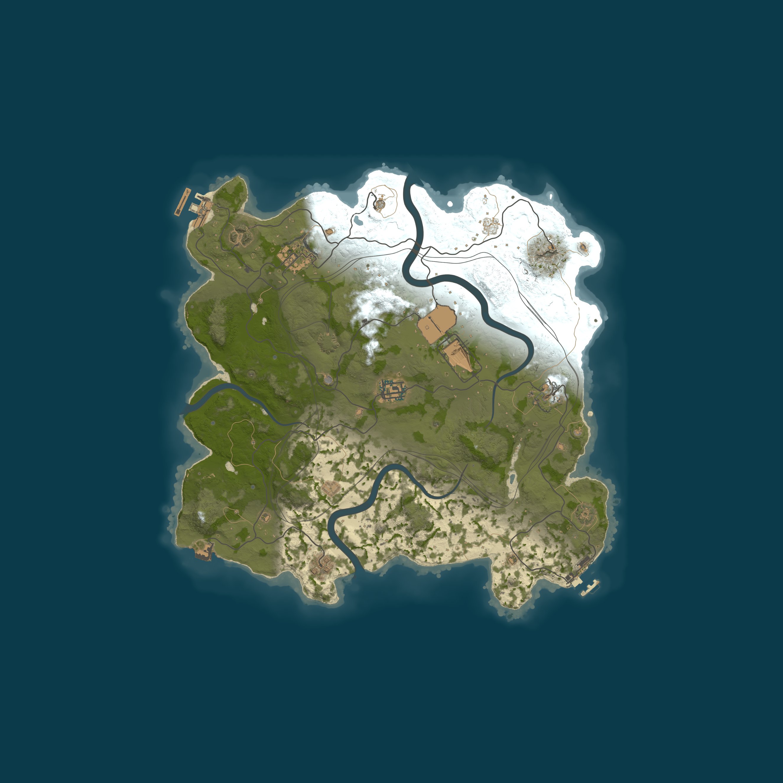 Rust map 3300/1337