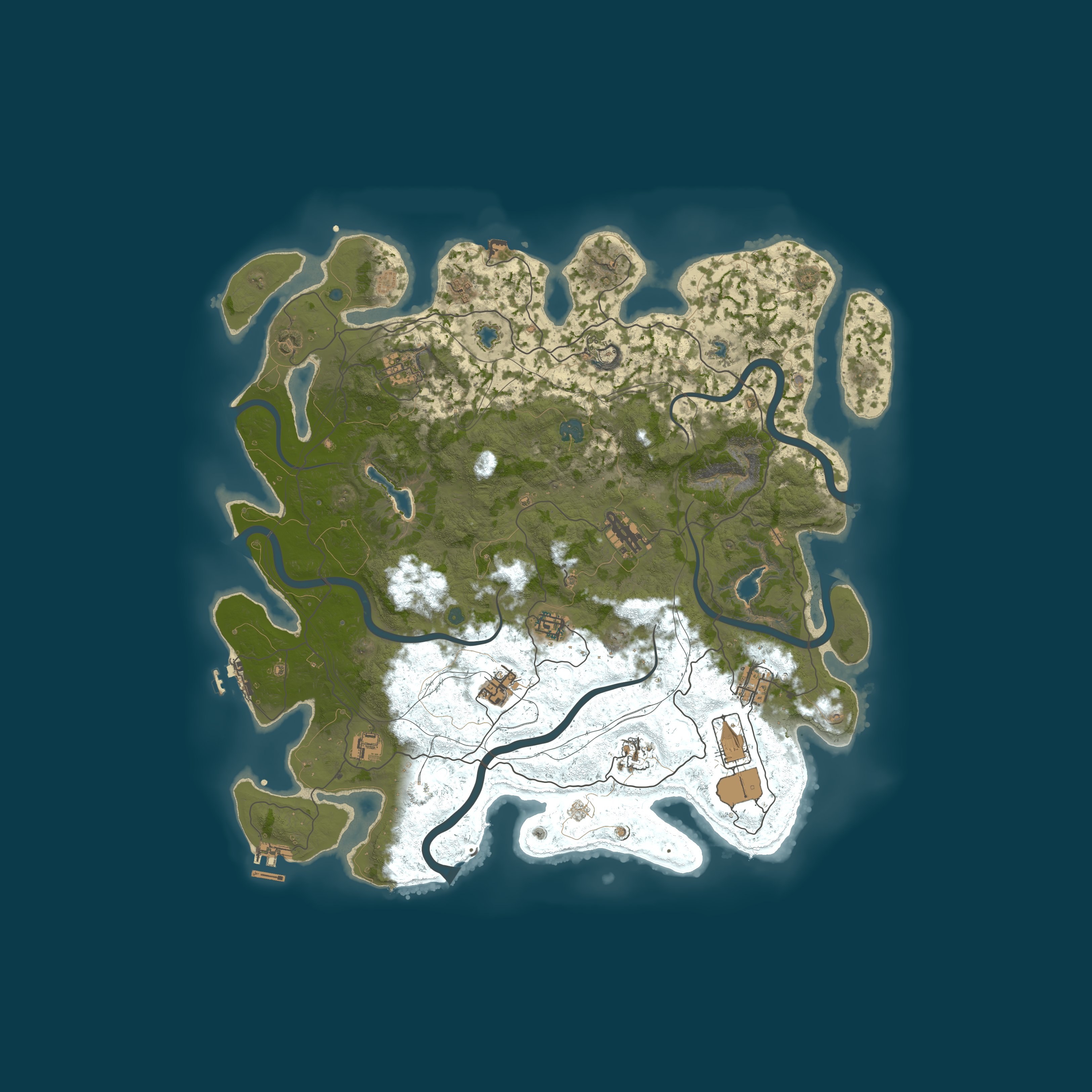 Map for 5x Chopper Ninjas myattack mymini*Monthly*Parachute kit