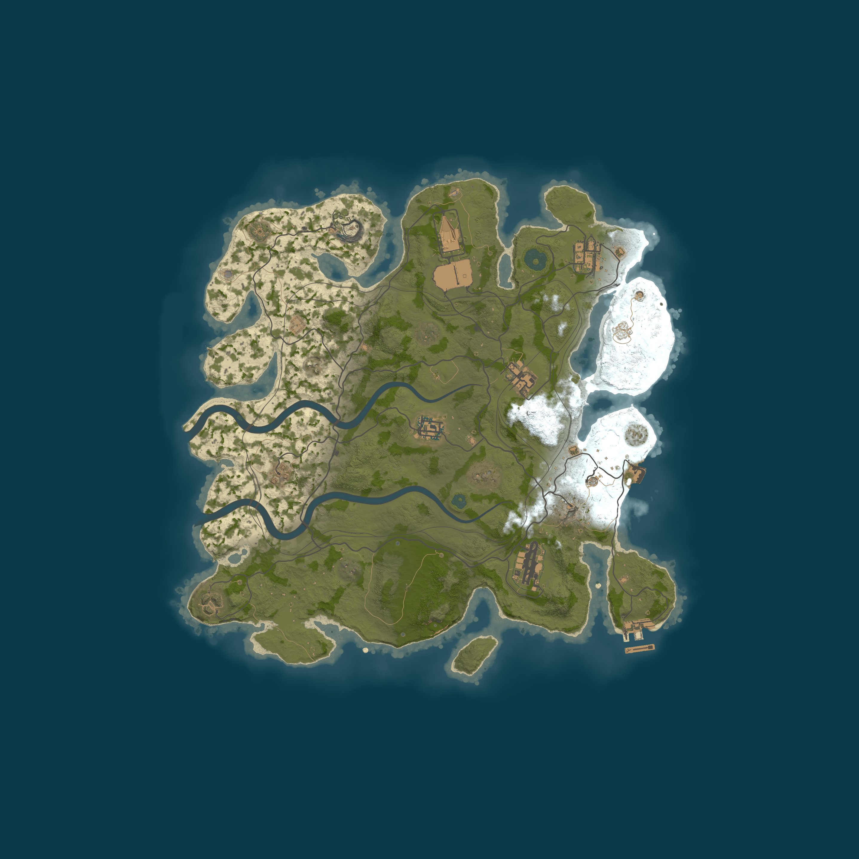 Map for [TR] Dirilis 3X - Solo/Duo/Trio/Quad|Max 5 Yeni Baslayan