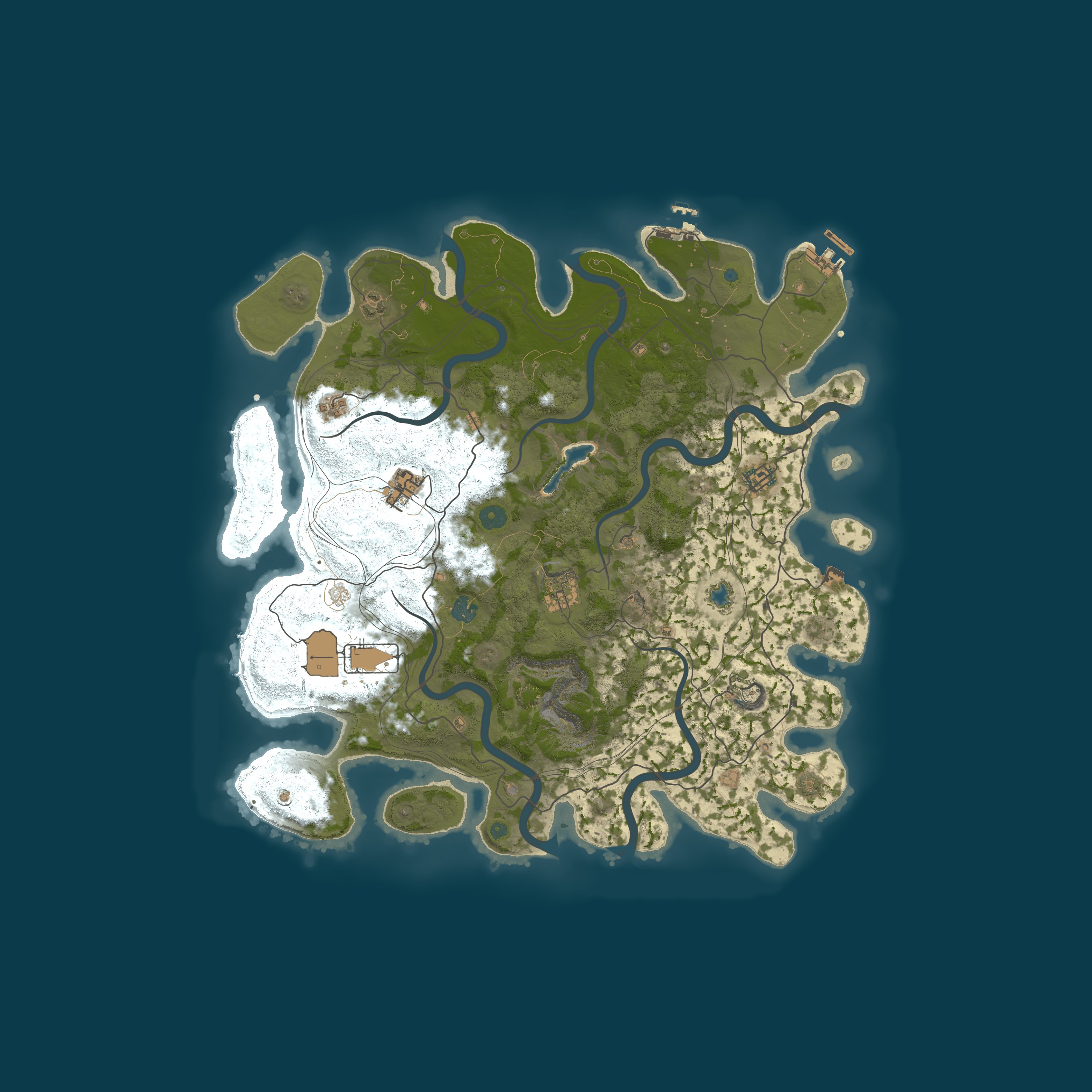 Map for The Old Man Server (5x Weekly)  Wiped 03/19/26